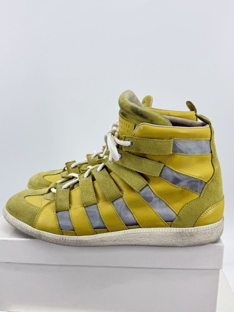 Maison Margiela Cut Out Mesh High Top Size US 12 / EU 45 - 4 Thumbnail