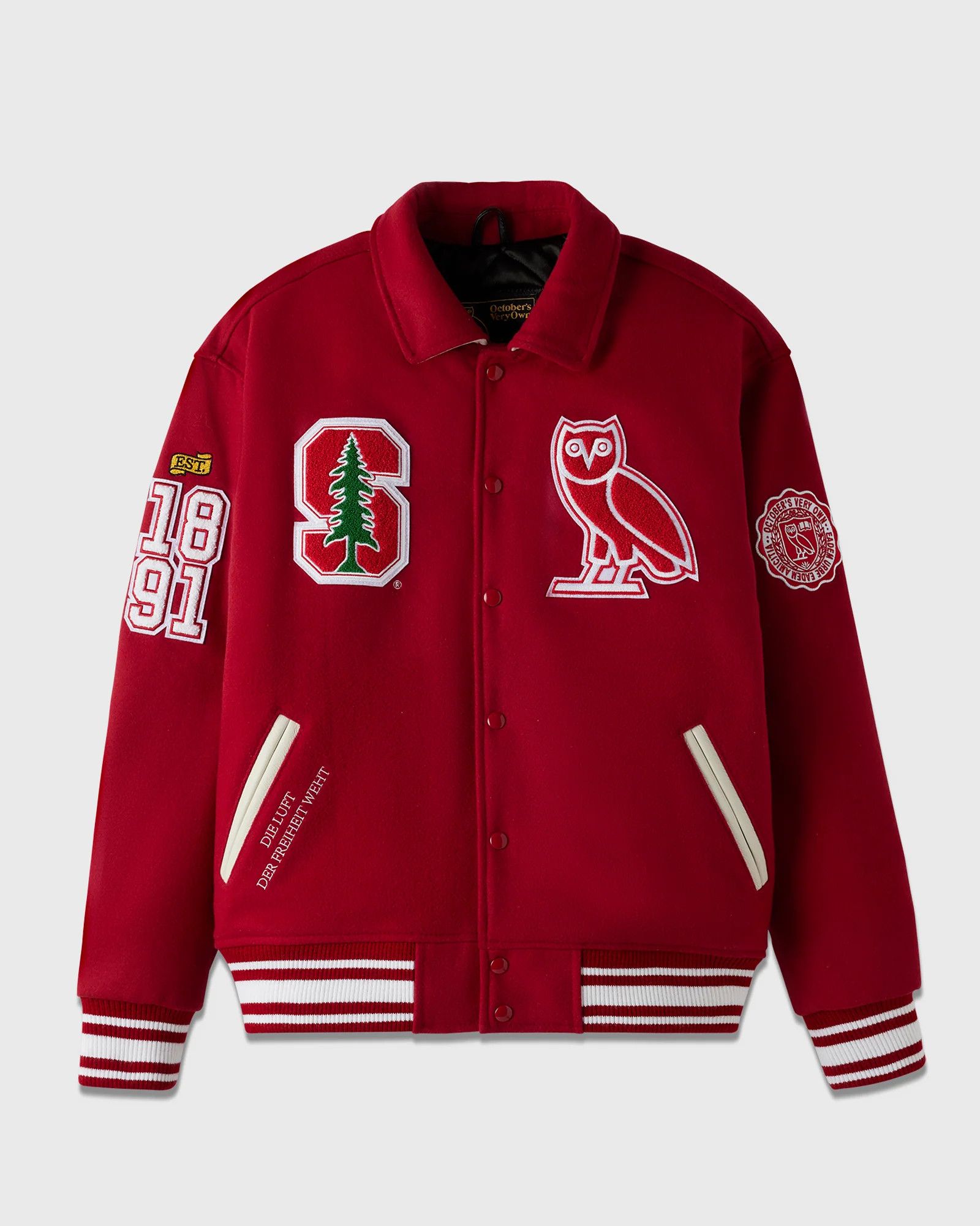 Drake OVO STANFORD UNIVERSITY CALIFORNIA CAMPUS VARSITY JACKET Size US XXL / EU 58 / 5 - 4 Thumbnail