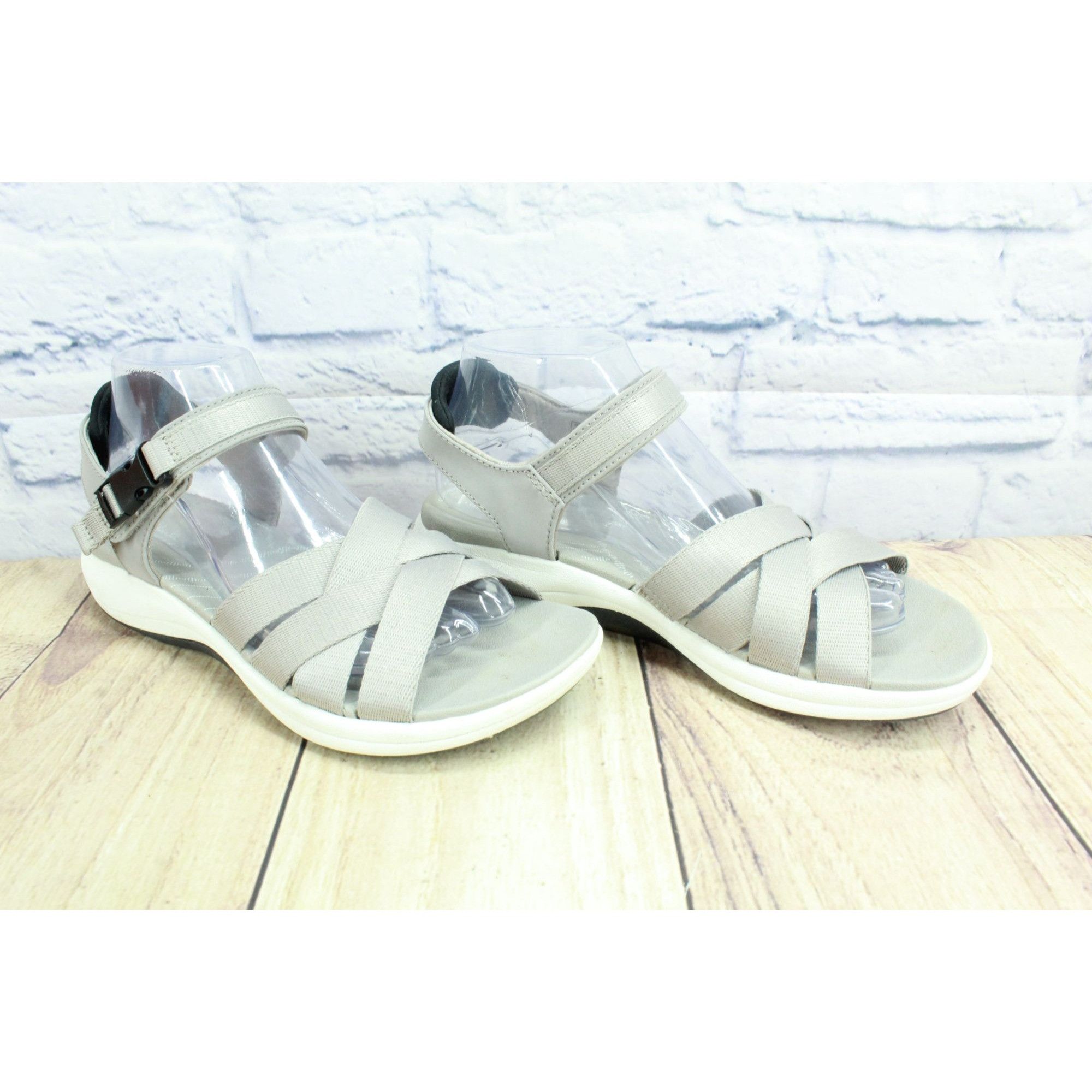 Clarks × Leather Clarks Mira Tide Cloudstepper Buckled Sport Sandals Size US 8.5 / IT 38.5 - 3 Thumbnail