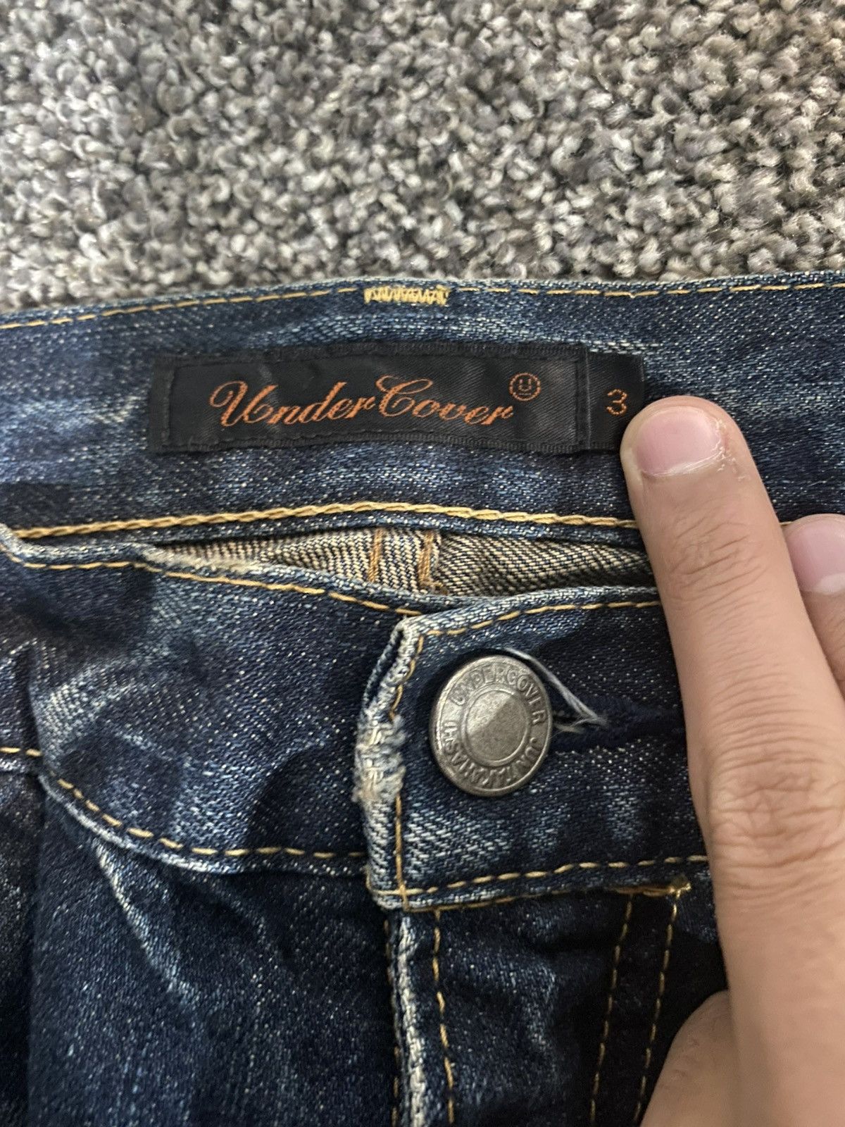Undercover Undercover AW06 Bug Denim Size US 30 / EU 46 - 3 Thumbnail