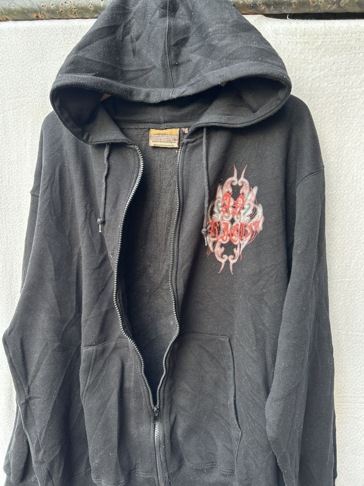 14th Addiction × 20471120 × Japanese Brand Japanese Tribal Poem Zip Hoodie Ifsixwasnine Kmrii Styled Size US XL / EU 56 / 4 - 5 Thumbnail