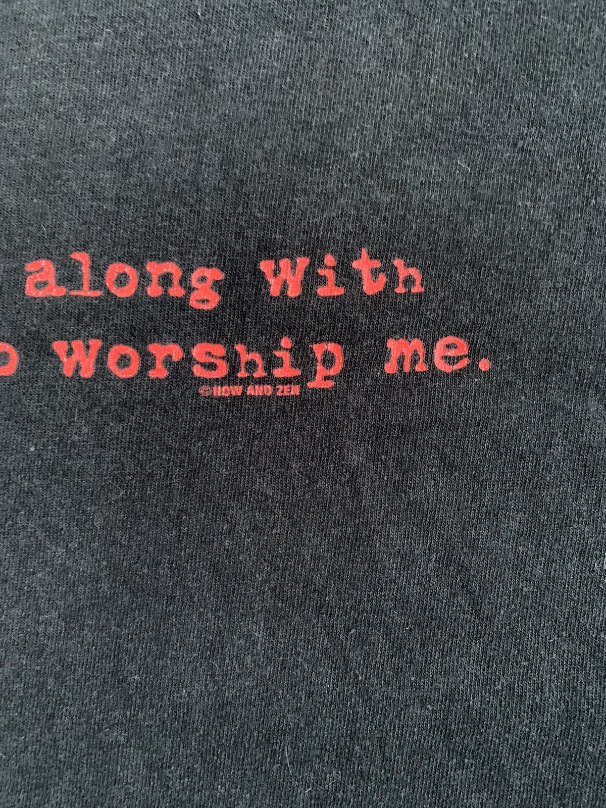 Vintage Vintage Now and Zen Humor T shirt Size US XL / EU 56 / 4 - 3 Thumbnail