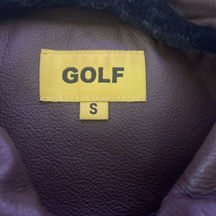 Golf Wang Golf Wang “Strawberry” Leather Jacket Grailed