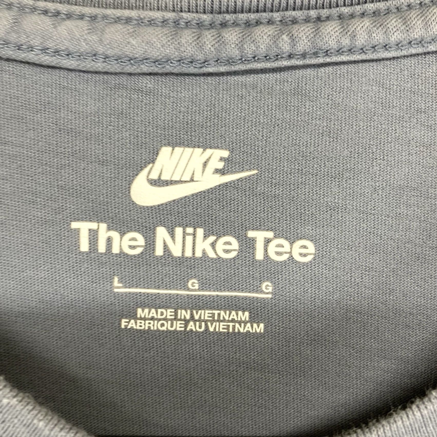Nike Nike Pug Beach Volleyball Retro 90s Graphic T-Shirt Mens Large Blue Nike Logo Crew Neck Short Sleeve Graphic Print Vintage No N/A Size US L / EU 52-54 / 3 - 5 Thumbnail
