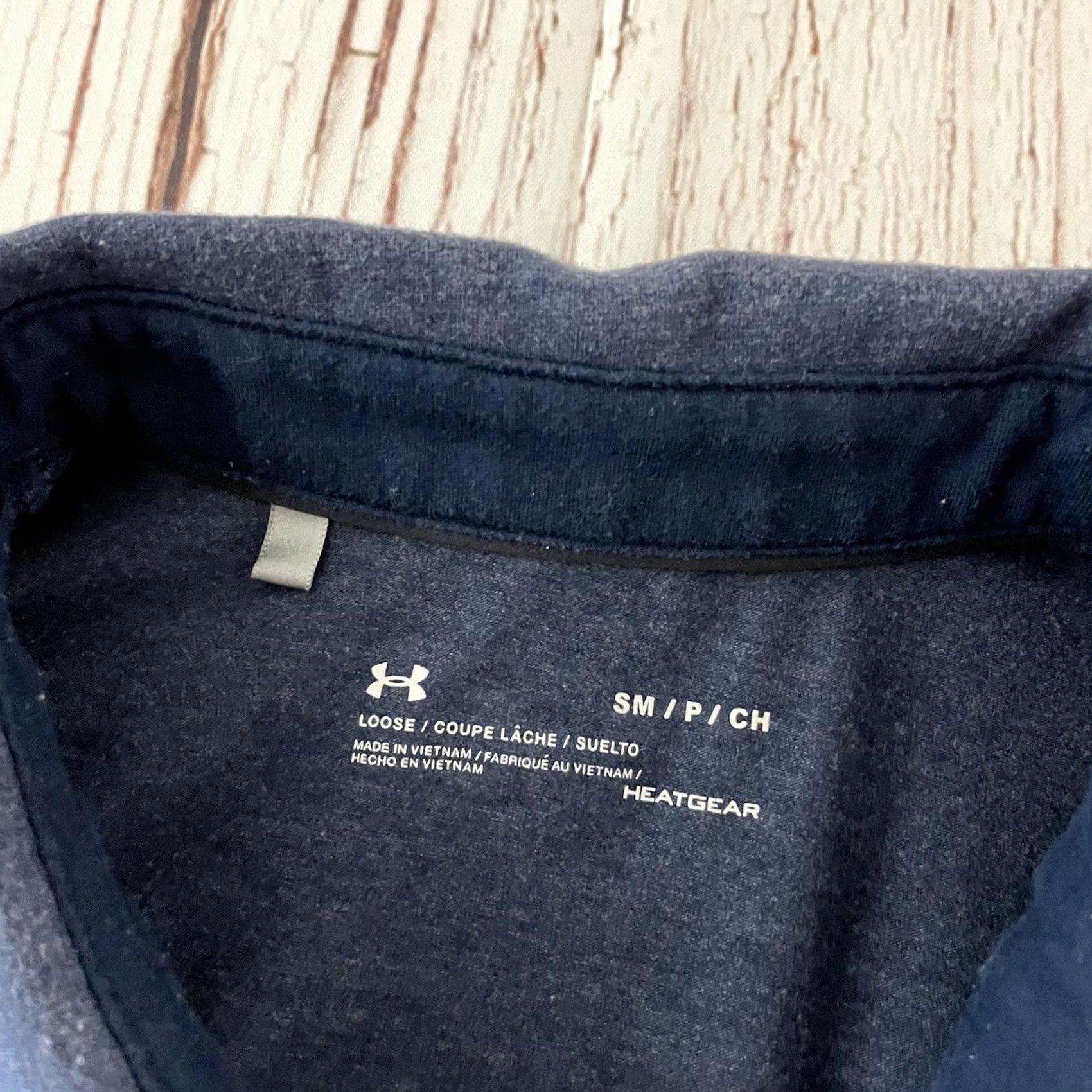 Under Armour Under Armour HeatGear Polo Shirt Men's Small Blue Short Sleeve Button-Up Shirt Size US S / EU 44-46 / 1 - 2 Thumbnail