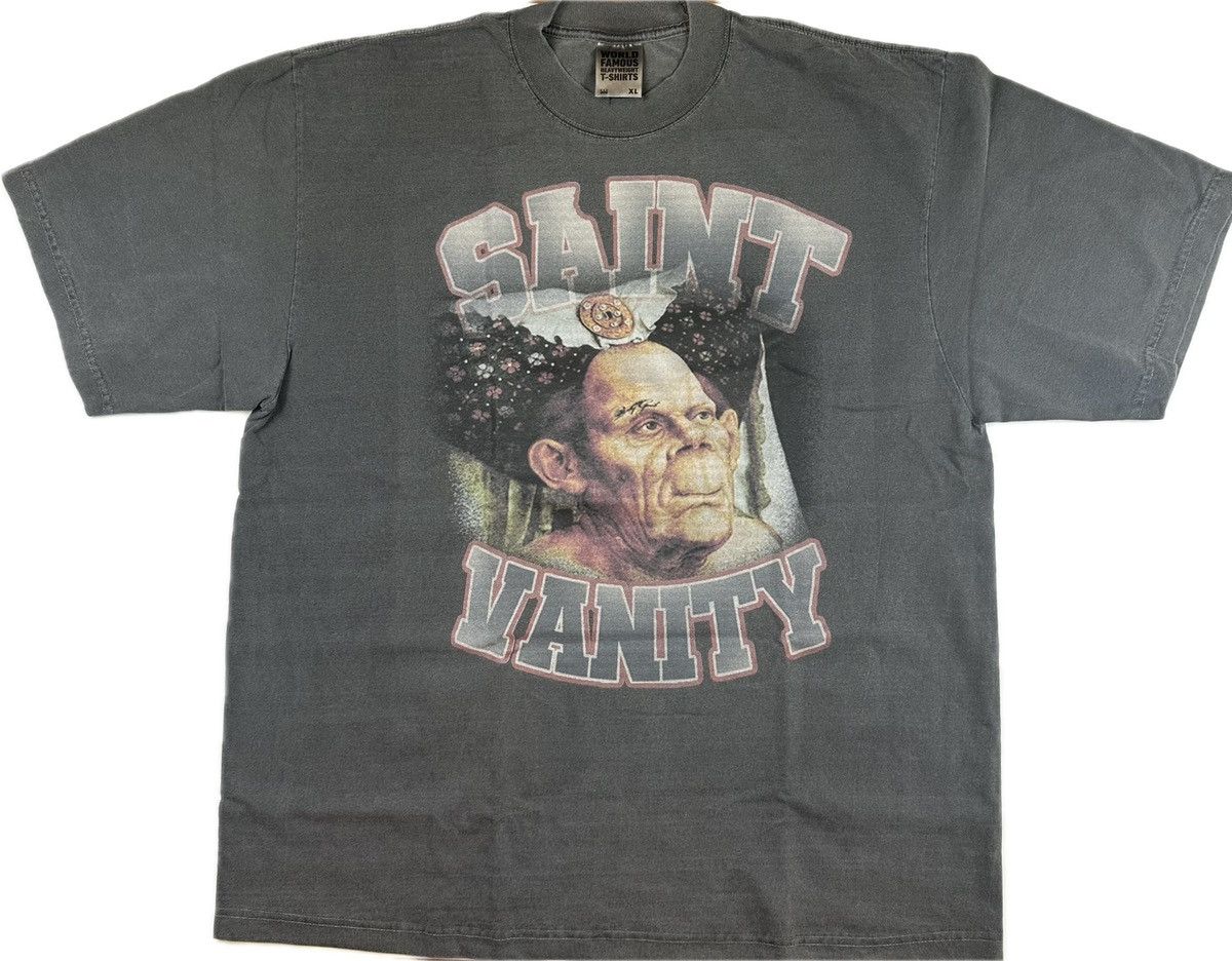 Vintage Saint Vanity T-shirt Size US XL / EU 56 / 4 - 1 Thumbnail