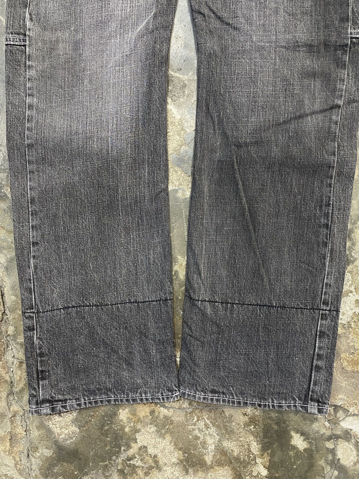 Japanese Brand Rare vintage memory special double waist punk bondage zipper Size US 33 - 4 Thumbnail