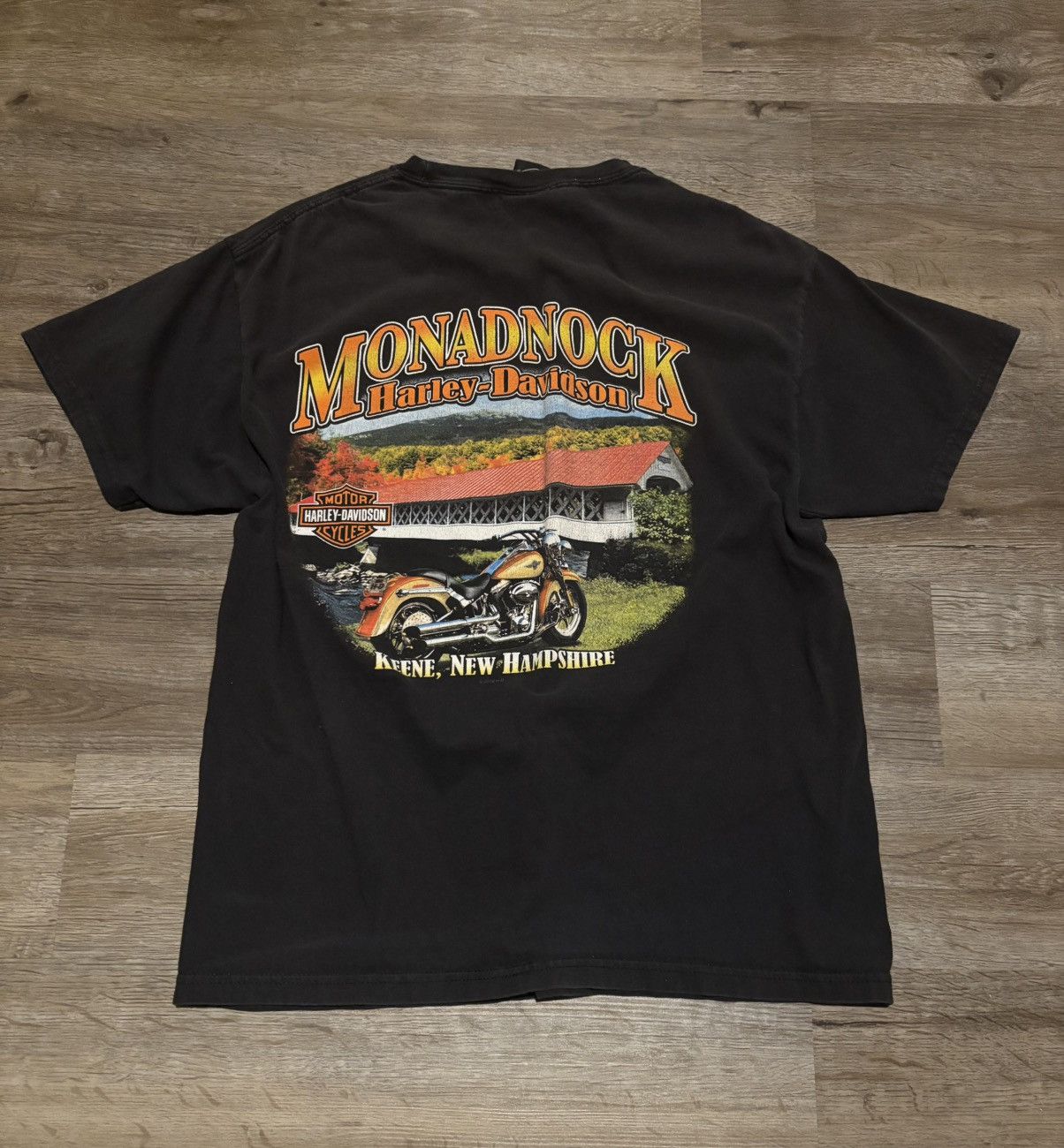 Harley Davidson Vintage Harley Davidson Tee-Shirt Size US M / EU 48-50 / 2 - 2 Thumbnail