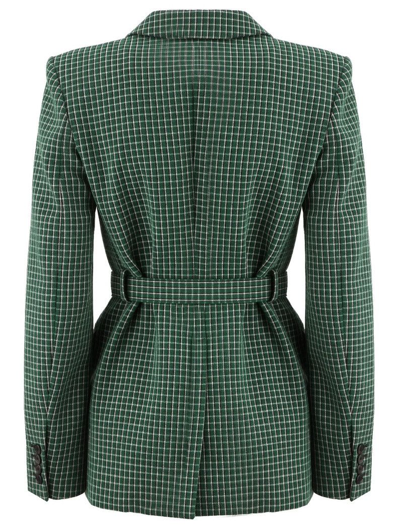 Givenchy Givenchy Green plaid suit jacket Size XS / US 0-2 / IT 36-38 - 2 Thumbnail