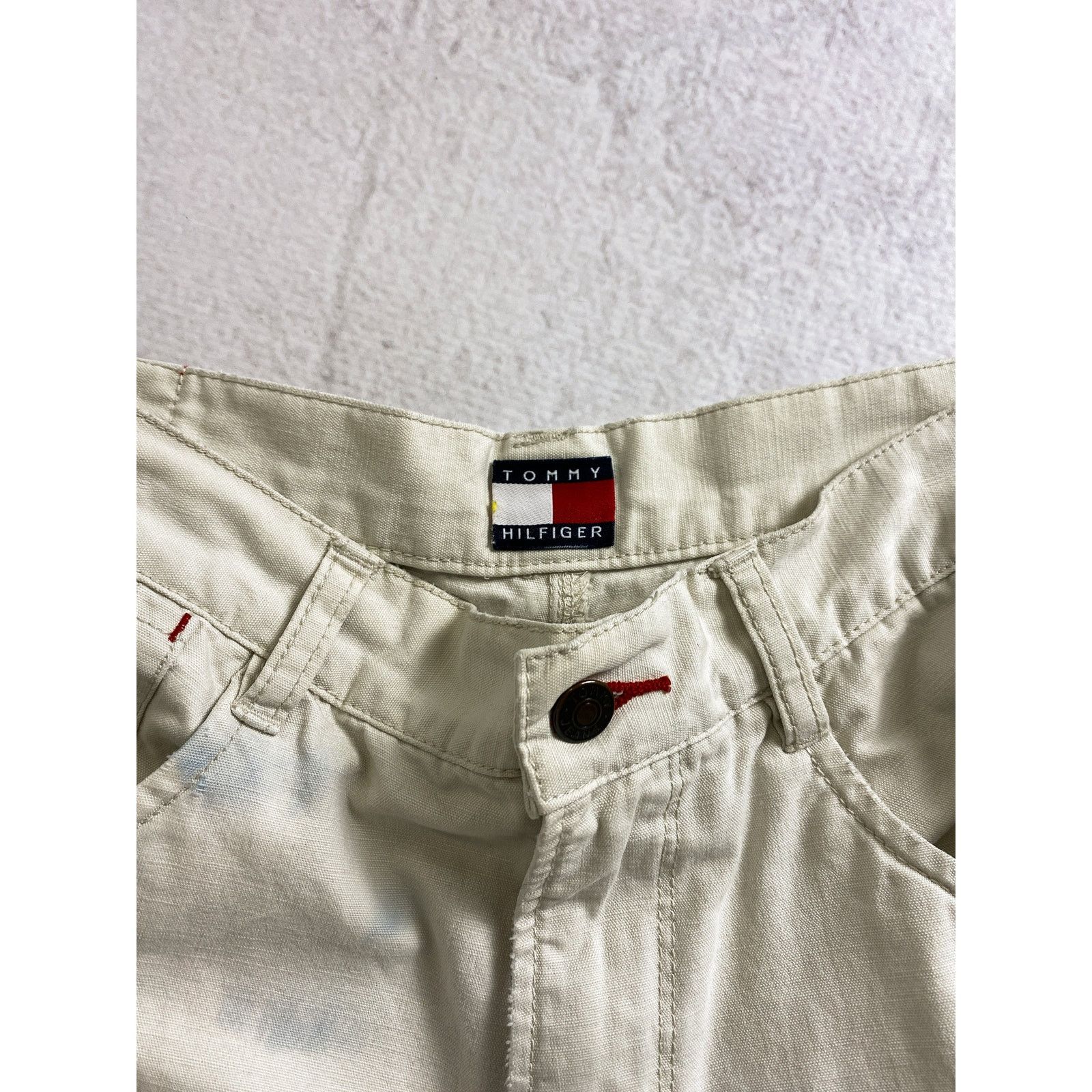 Tommy Hilfiger Vintage 90s Tommy Hilfige Leg Jeans - Women's 28x28 Size 28" / US 6 / IT 42 - 3 Thumbnail