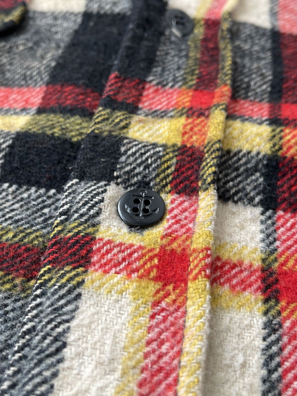 Proper Cloth × Vintage Vintage Proper Care Flannel Wool Fleece Jacket Size M USA Size US M / EU 48-50 / 2 - 6 Thumbnail