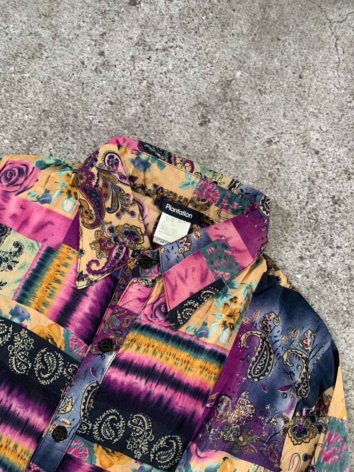 Issey Miyake Plantation By Issey Miyake Floral Shirt Size US M / EU 48-50 / 2 - 4 Thumbnail