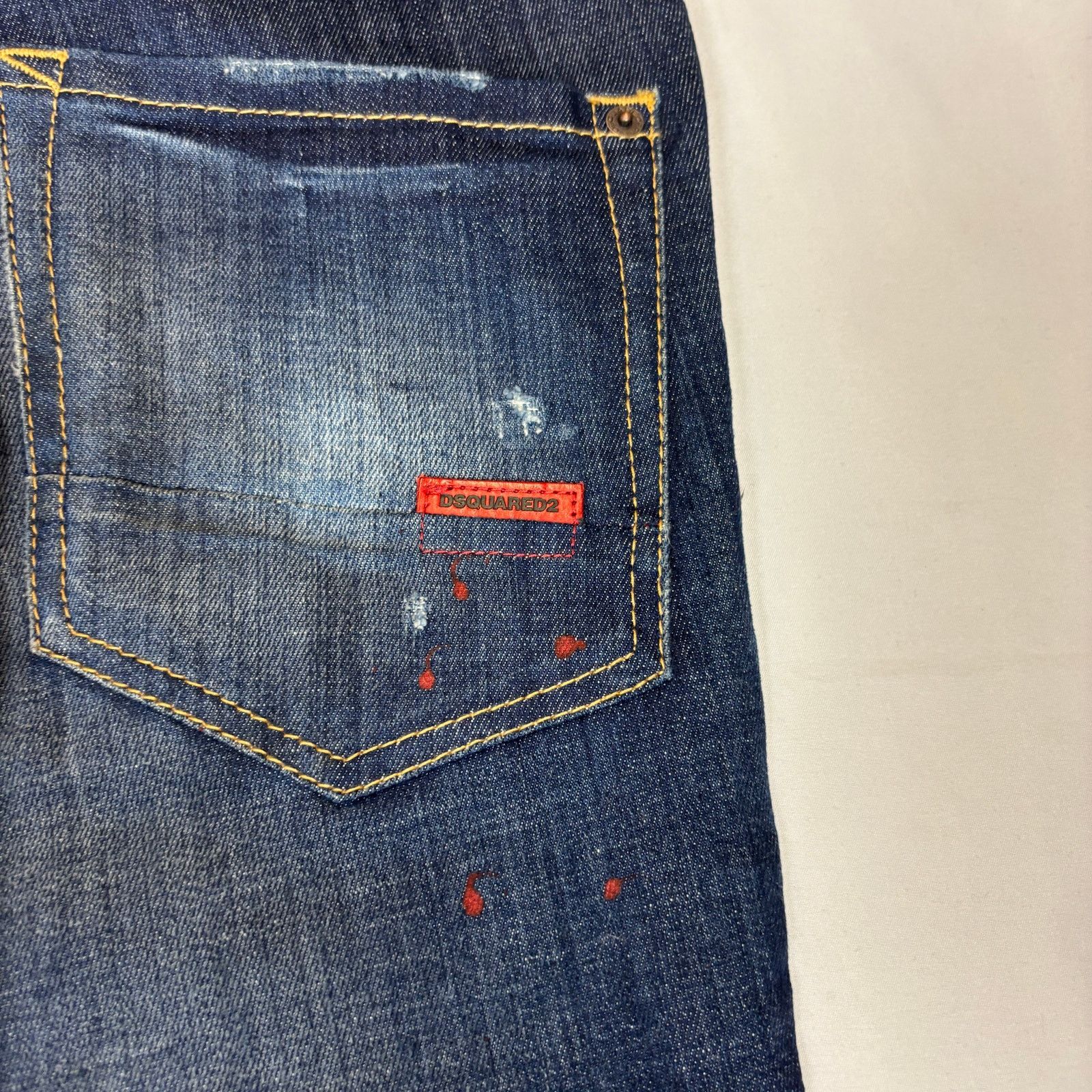 Dsquared2 DSquared2 Cool Guy Slim Paint Splatter Jeans EU 50/ 36x34 Size US 36 / EU 52 - 4 Thumbnail