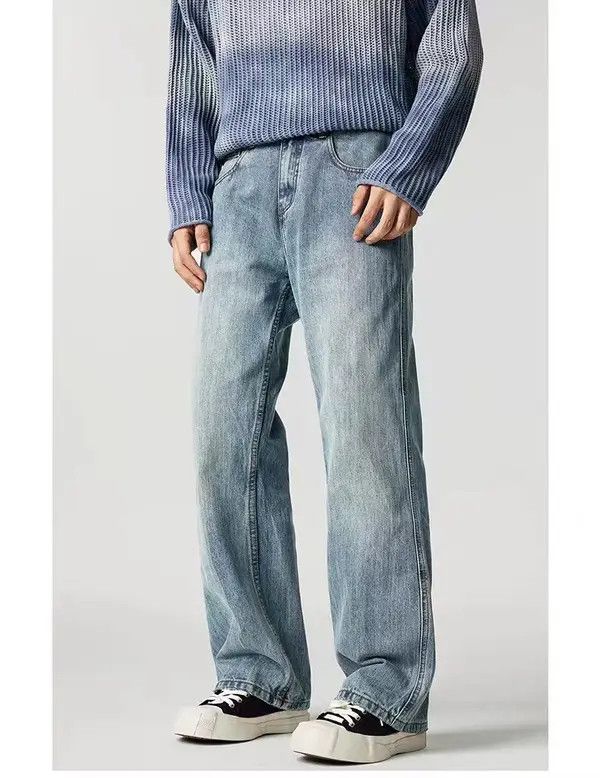 Japanese Brand Kiuchi x Honji Vintage street washed and worn loose jeans Size US 30 / EU 46 - 4 Thumbnail
