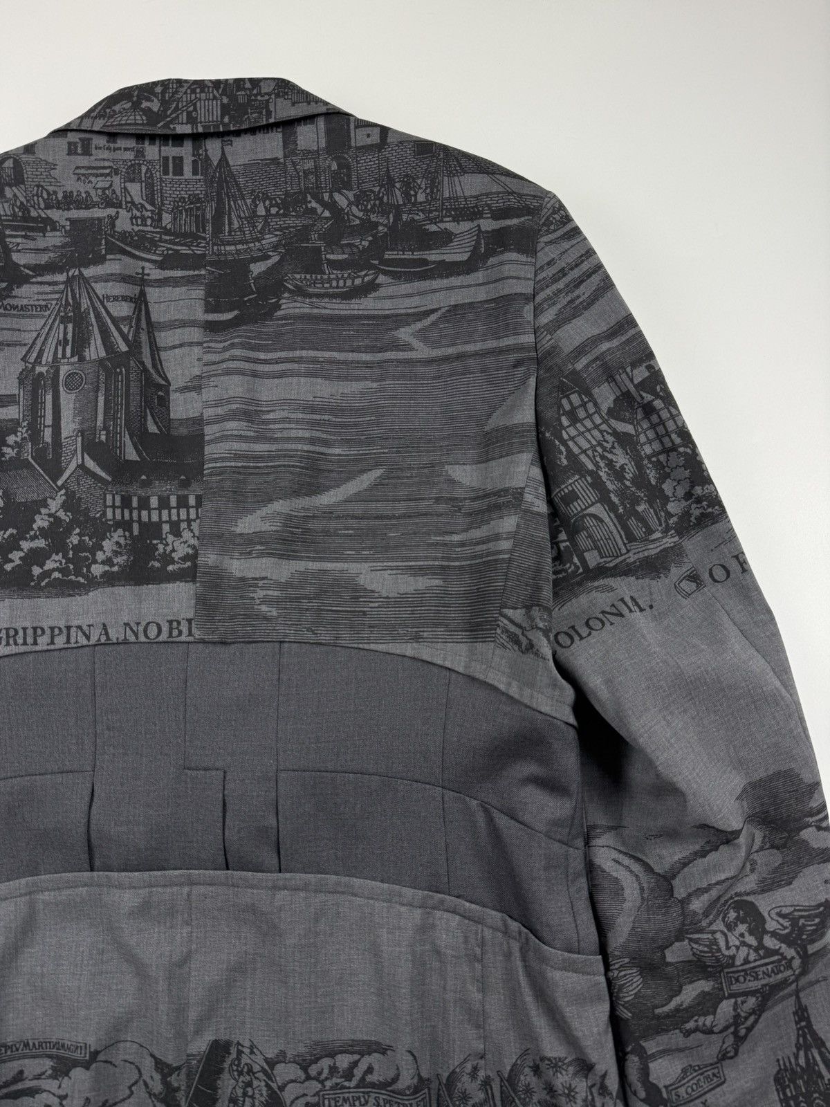 Comme des Garcons Comme des Garcons Homme Plus S/S’20 Printed Long Jacket Size US L / EU 52-54 / 3 - 11 Thumbnail