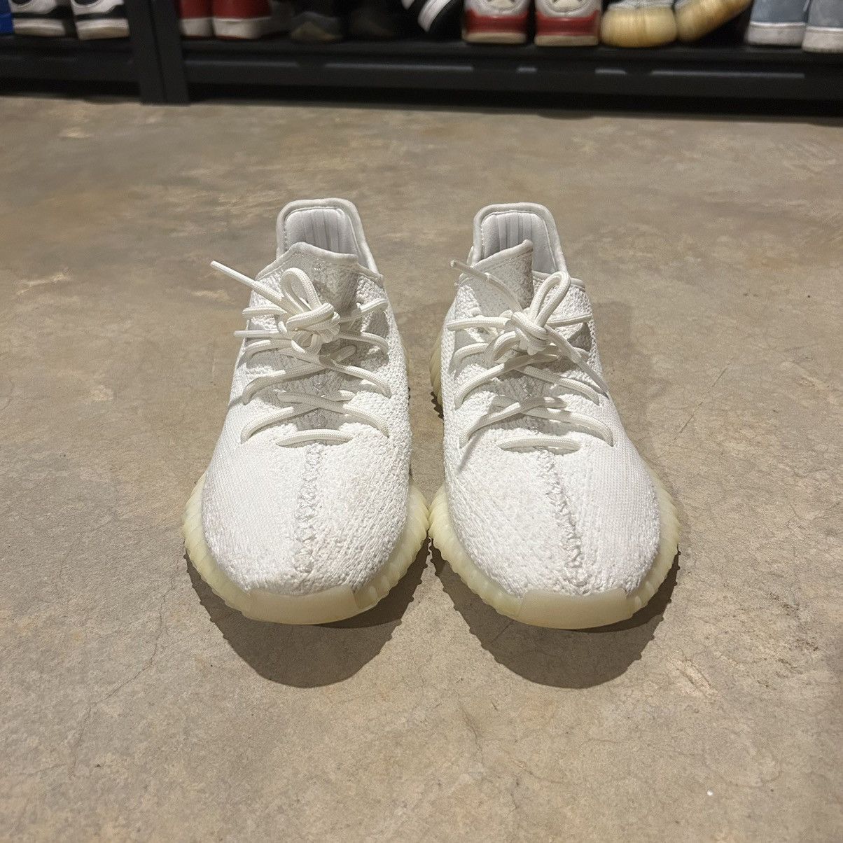 Adidas × Kanye West × Yeezy Adidas Yeezy Boost 350 V2 Cream 2017 US 8 Size US 8 / EU 41 - 5 Thumbnail