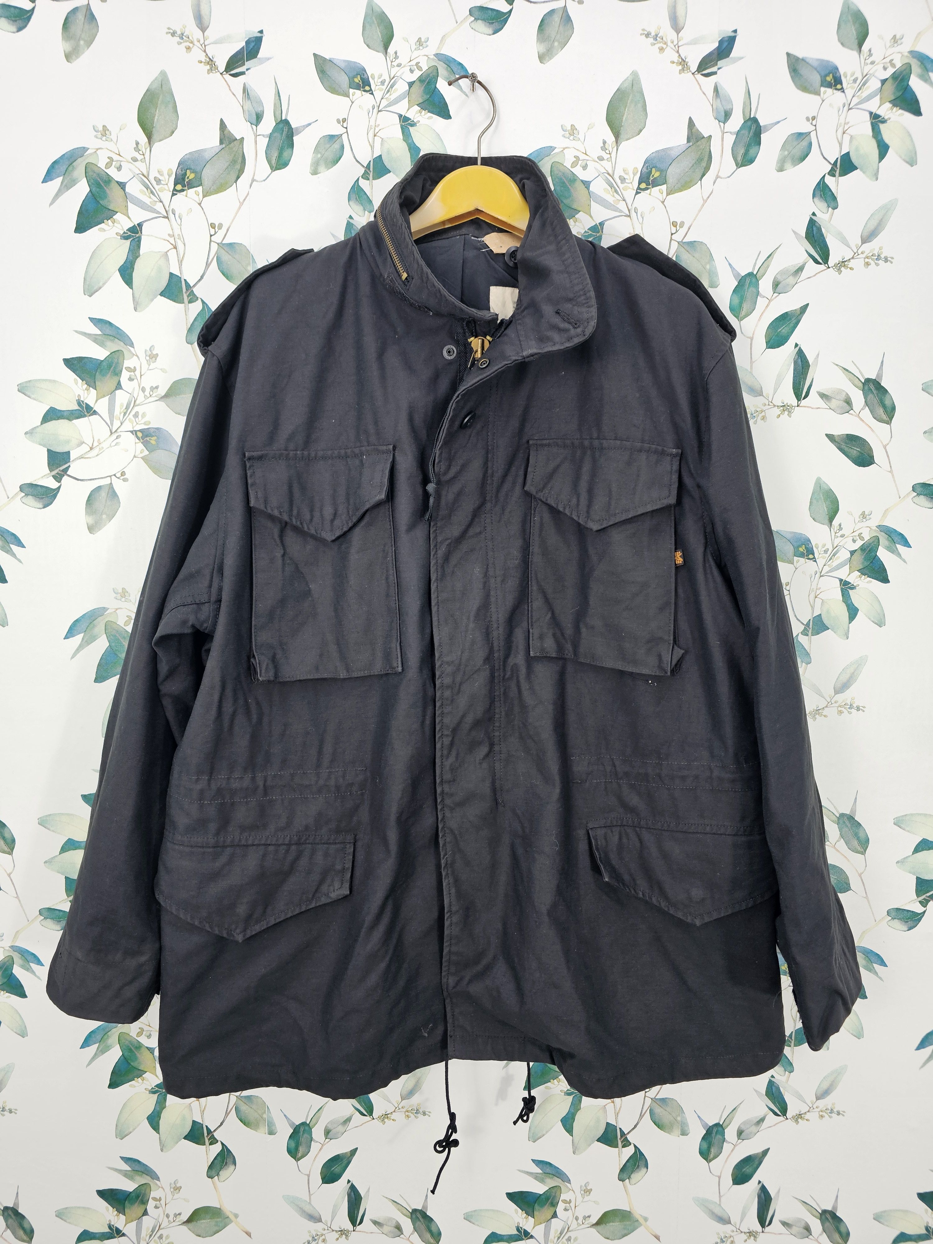 Alpha Industries ALPHA INDUSTRIES Multi Pocket Military Parka Jacket J0109 Size US L / EU 52-54 / 3 - 1 Thumbnail