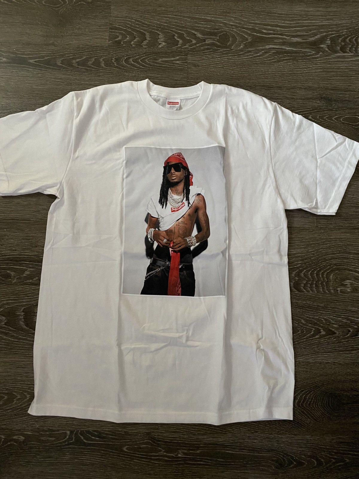 Supreme Playboi Carti Tee 白　L Supreme Playboi Carti Tee (FW25) - $54