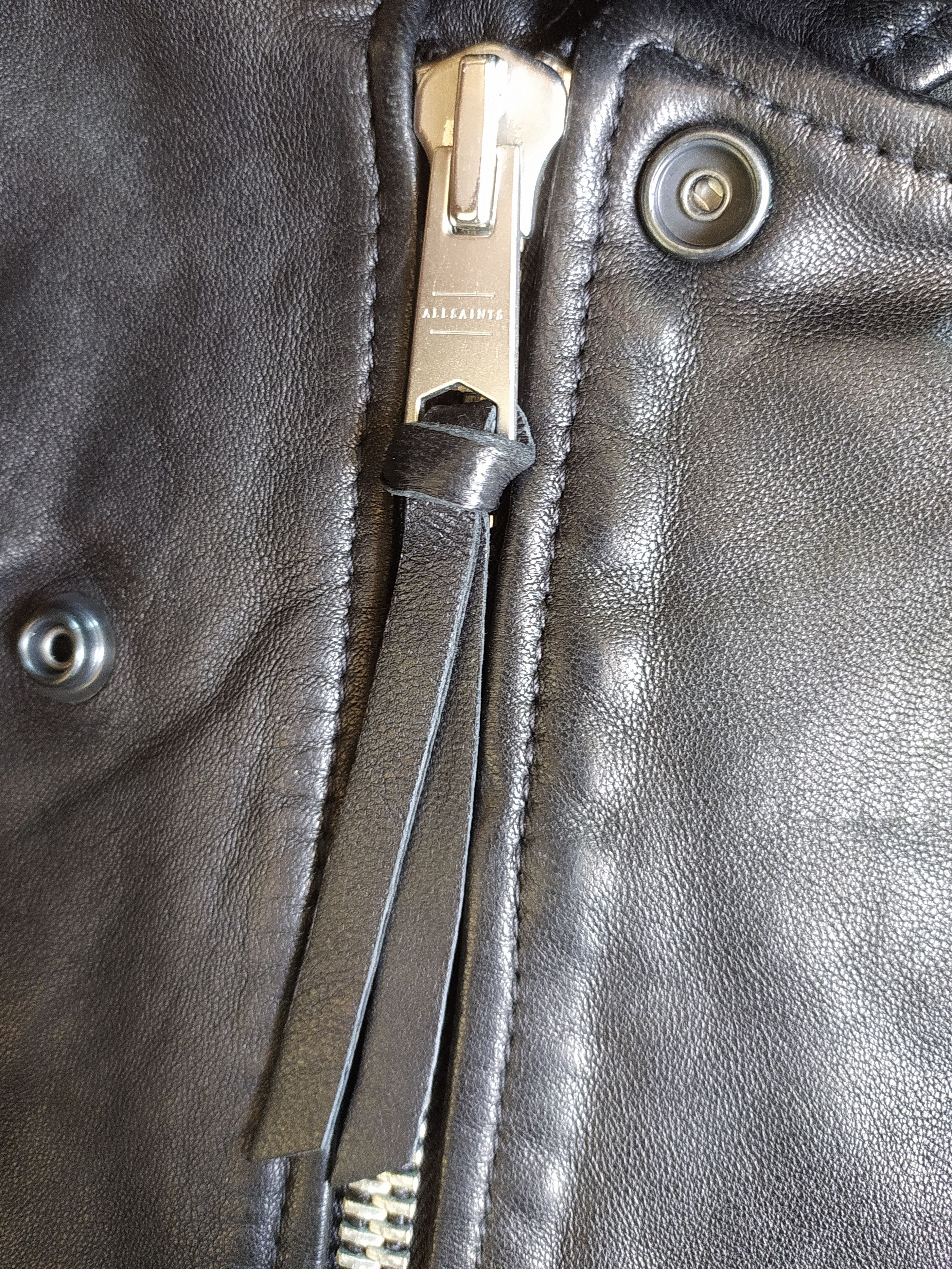 Allsaints ALLSAINTS Woodley Leather Jacket Free Shipping FTP/9013 Size US L / EU 52-54 / 3 - 8 Thumbnail