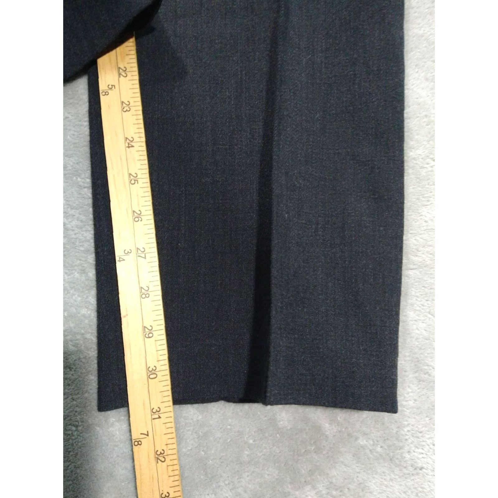 Ralph Lauren Ralph Lauren Pants Womens 16 Gray Wool Dress Pleated Trousers Straight Career Size 38" / US 16 / IT 52 - 5 Thumbnail