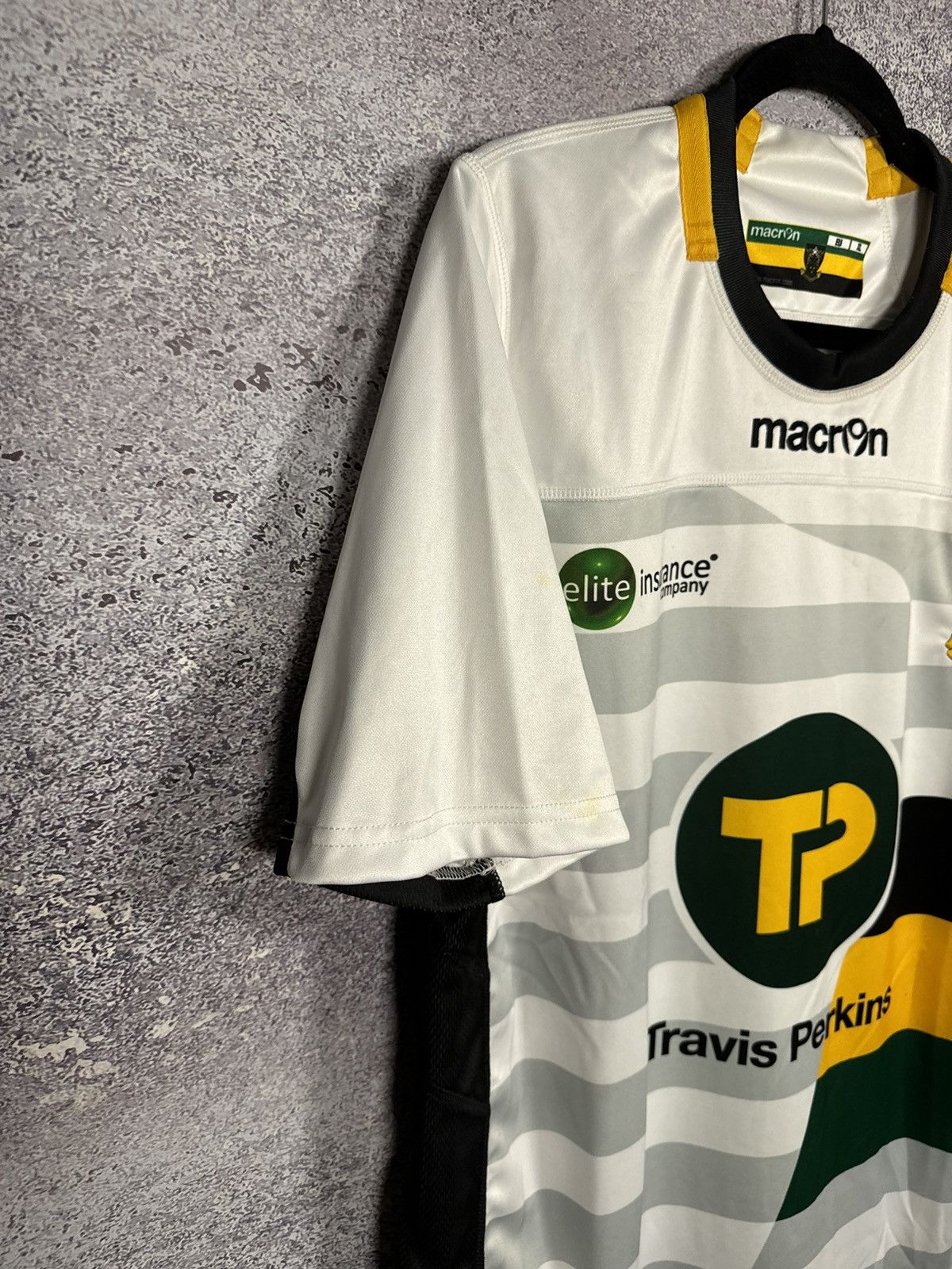 Macron × Vintage Vintage Northampton Saints Macron Rugby Team jersey blokcore Size US XL / EU 56 / 4 - 5 Thumbnail