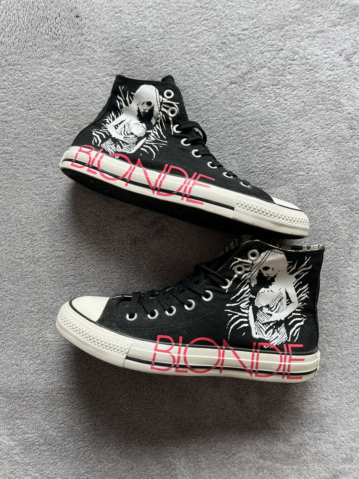 Converse Vintage 2009 Converse x Blondie Debbie Harry Rock Merch shoe Size US 9 / IT 39 - 5 Thumbnail