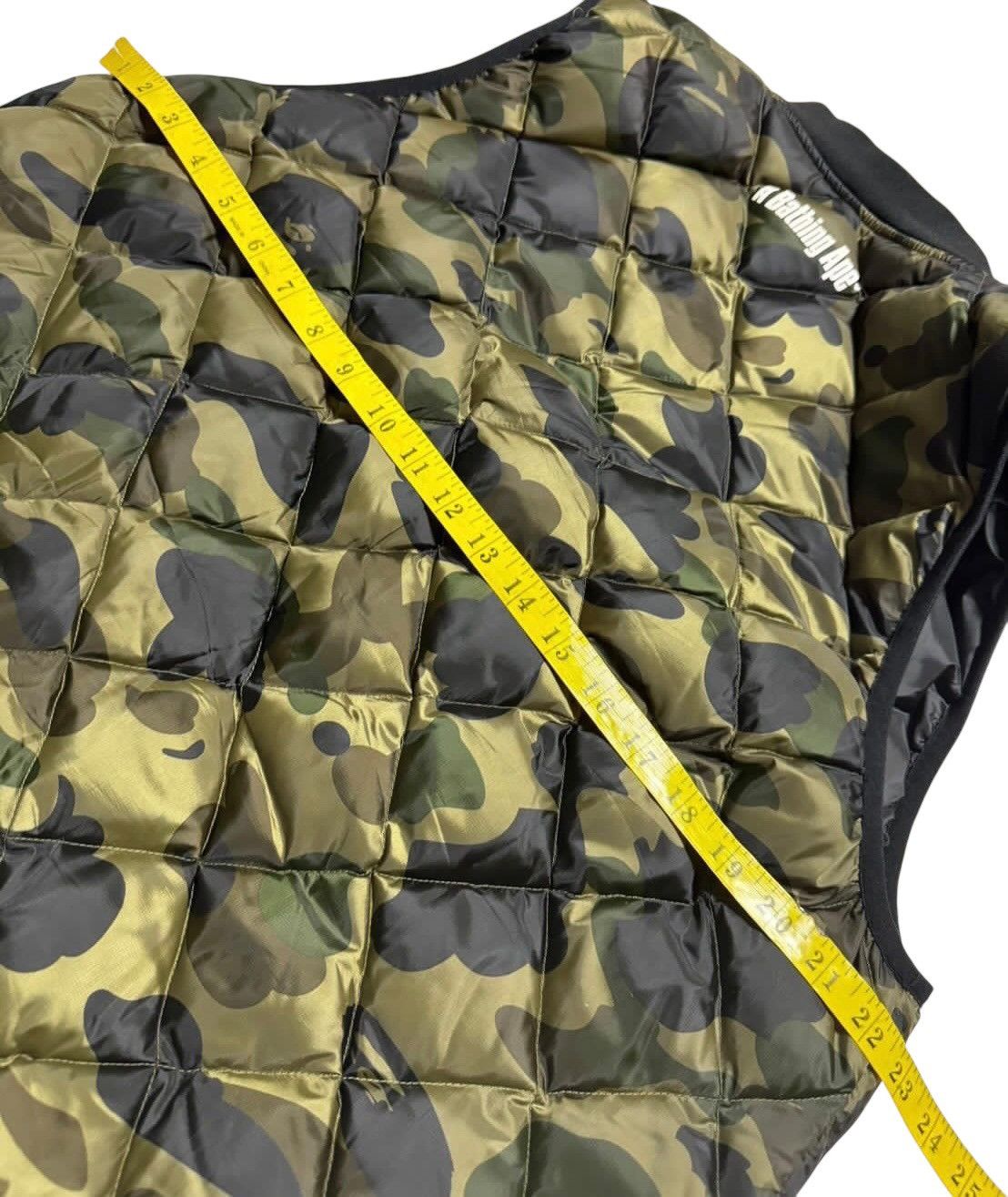 Bape BAPE Puffer Down Vest Green camo Size US XL / EU 56 / 4 - 2 Thumbnail