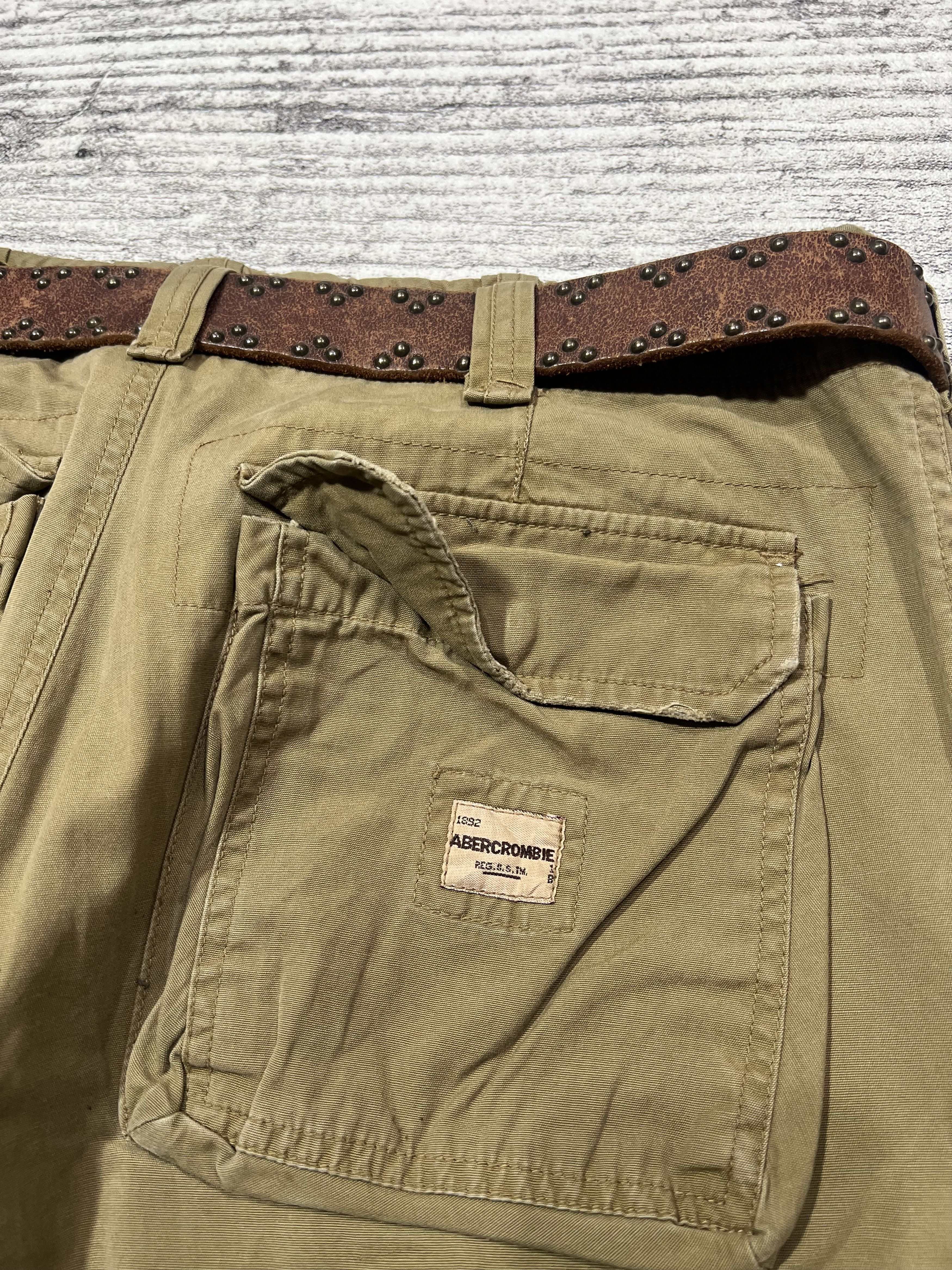 Abercrombie & Fitch 2000s Japanese Hysteric Y's Multipocket Cargo y2k Lgb Ifsix Size US 32 / EU 48 - 8 Thumbnail