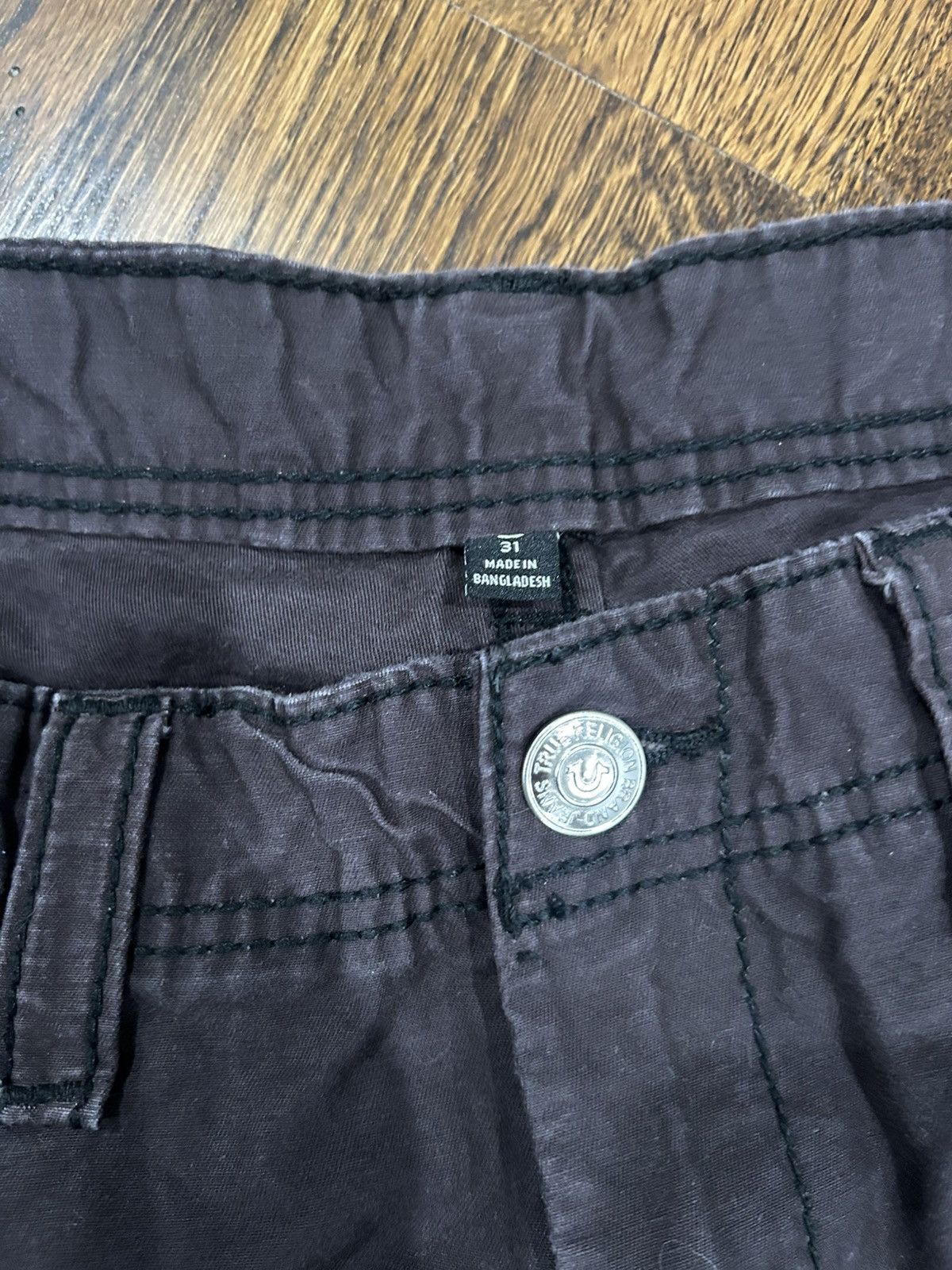 True Religion True Religion Cargo Shorts Size US 32 / EU 48 - 3 Thumbnail