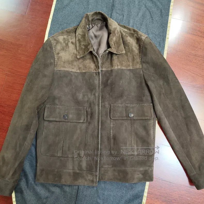 Brioni Brioni Leather jacket Size US L / EU 52-54 / 3 - 1 Thumbnail