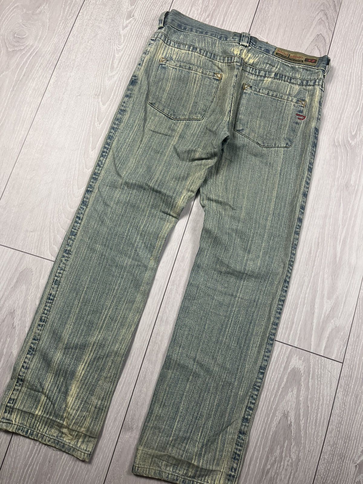 Diesel × Vintage Vintage Y2K Diesel Faded Pants Jeans Size US 33 - 7 Thumbnail