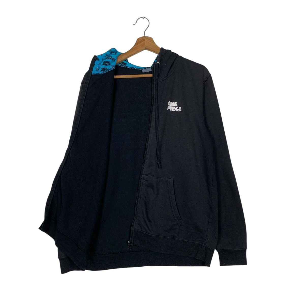 Anime Vintage Y2K Anima One Piece Zipper Hoodie Size US M / EU 48-50 / 2 - 10 Thumbnail