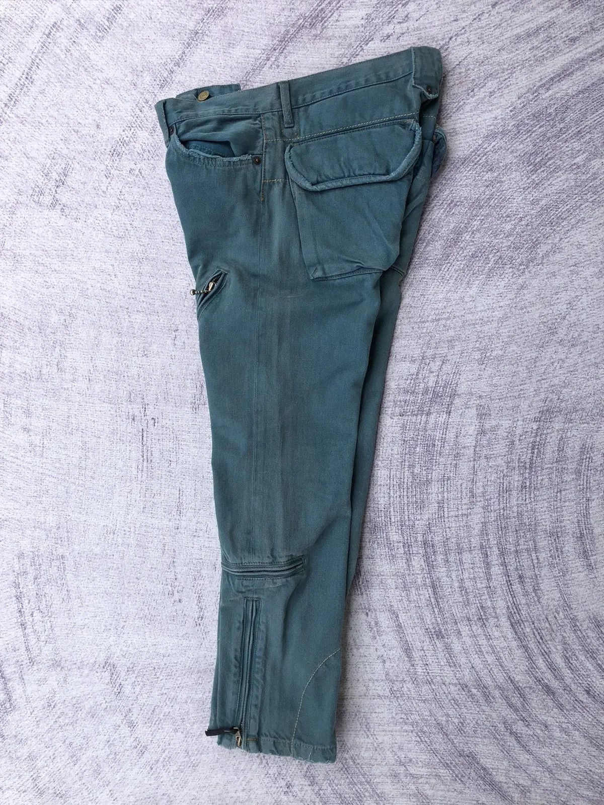 Vintage Vintage Pants Very Rare Zipper Design Size US 30 / EU 46 - 22 Thumbnail