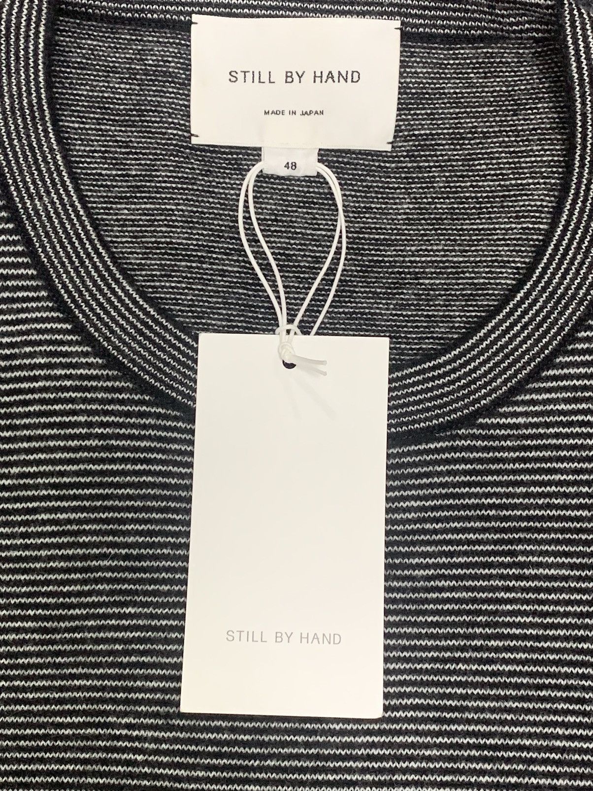 STILL BY HAND STILL BY HAND JAPAN 14G WOOL STRIPED SWEATER Size US M / EU 48-50 / 2 - 5 Thumbnail