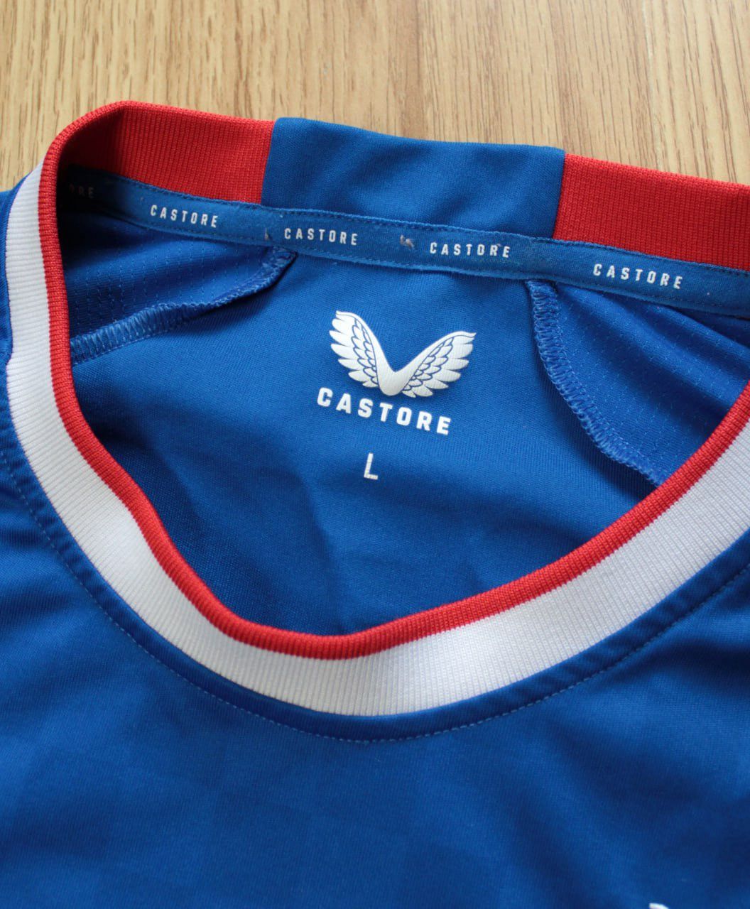 Vintage 🔥 Glasgow Rangers 2022 2023 Home Football Jersey Shirt Size US L / EU 52-54 / 3 - 3 Thumbnail