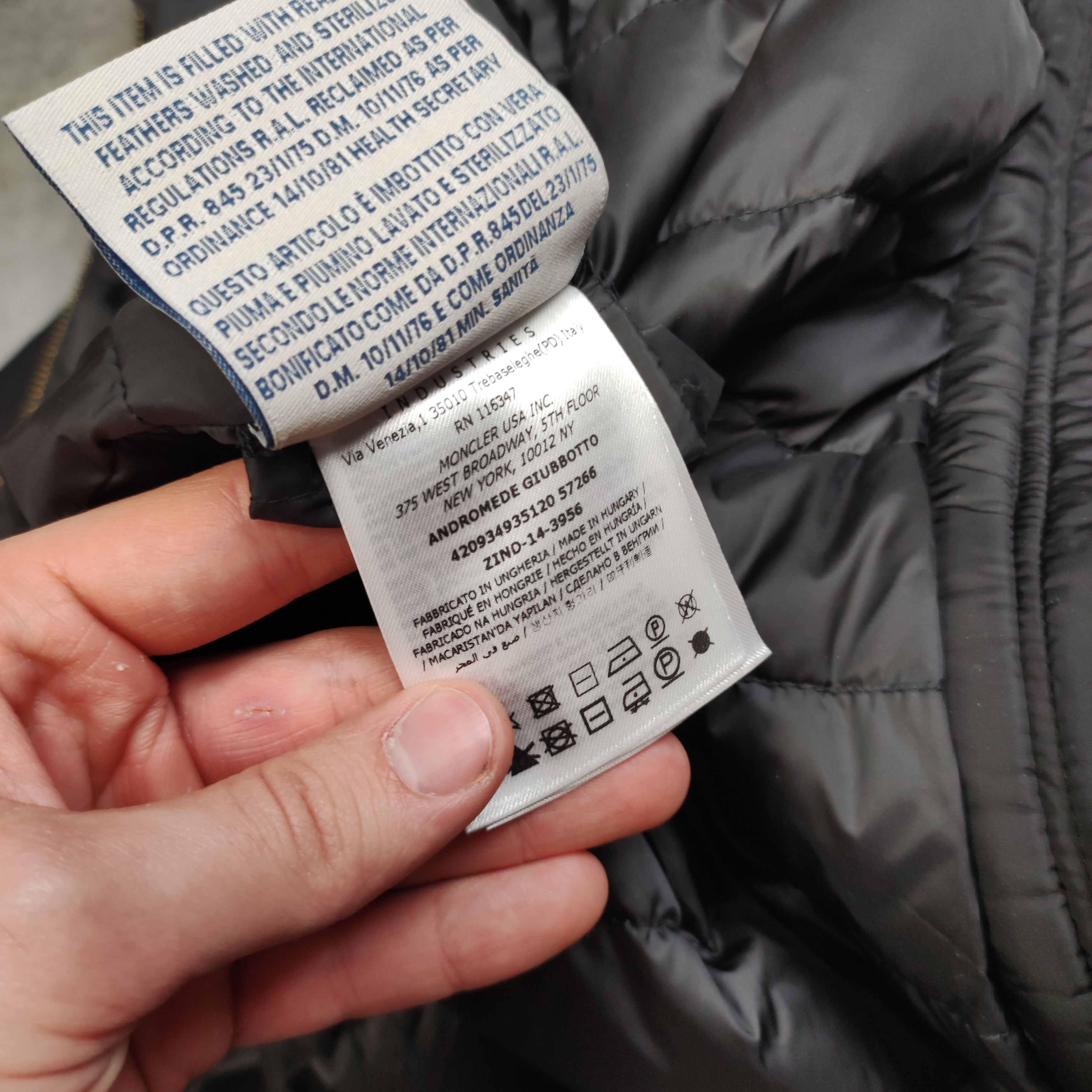 Moncler × Moncler Grenoble Moncler Premiere Andromede Giubbotto Down Puffer Coat Size XS / US 0-2 / IT 36-38 - 11 Thumbnail