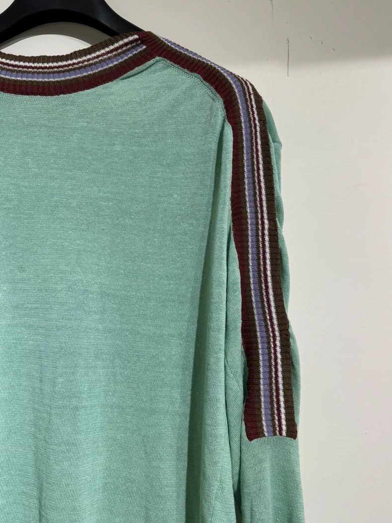 Kiko Kostadinov Kiko Kostadinov 23SS Ria Henley Knit Mint Green Size US L / EU 52-54 / 3 - 4 Thumbnail