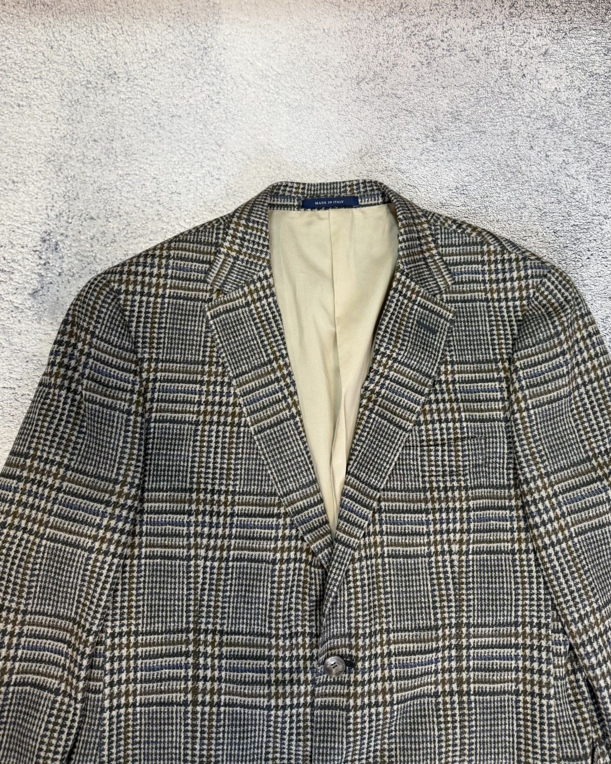 Boggi Boggi Milano B Jersey Blazer 2Button 54 Beige Men Made Italy Size 44R - 6 Thumbnail