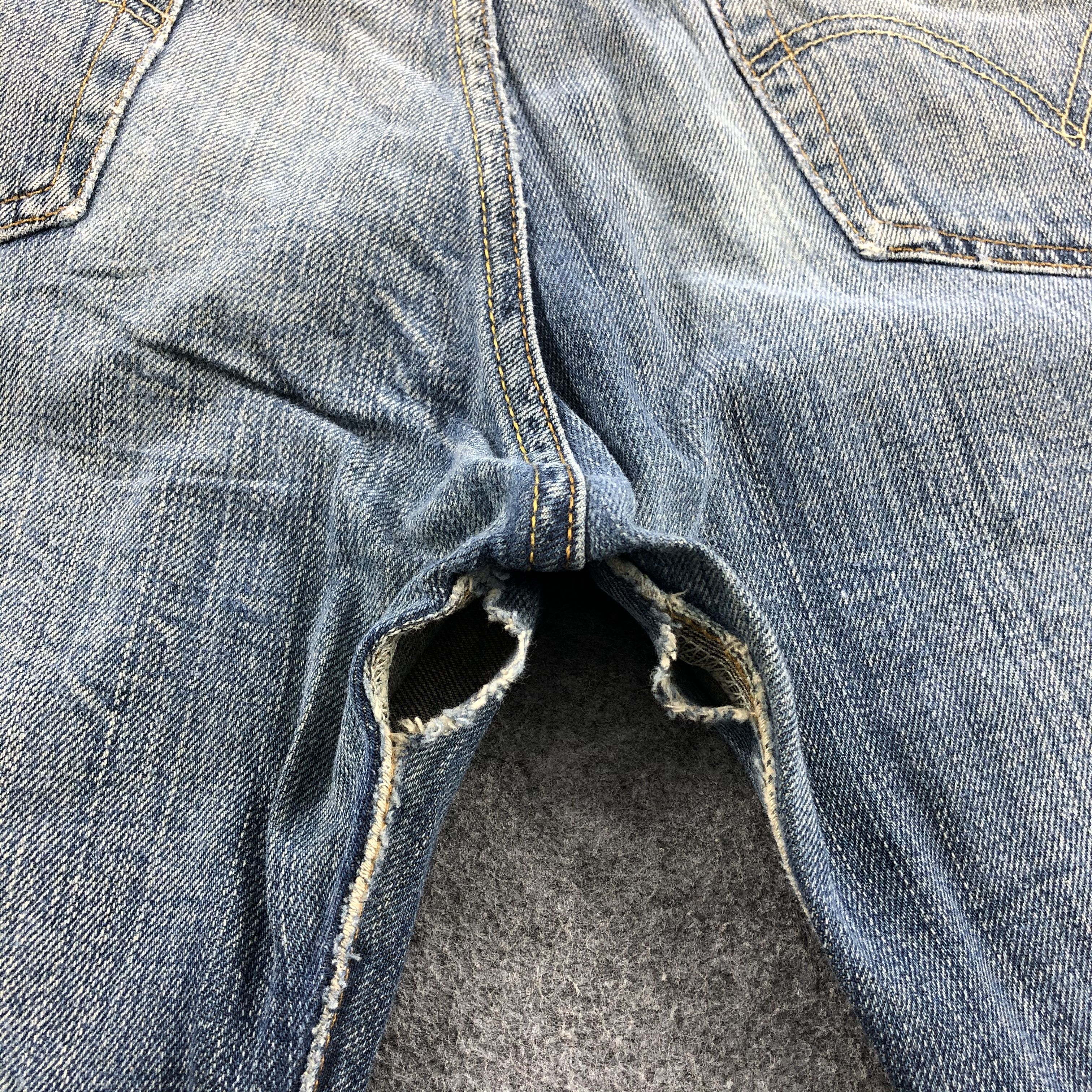 Levi's × Vintage Vintage Whiskers Levis 501 Jeans-JM944 Size US 33 - 5 Thumbnail
