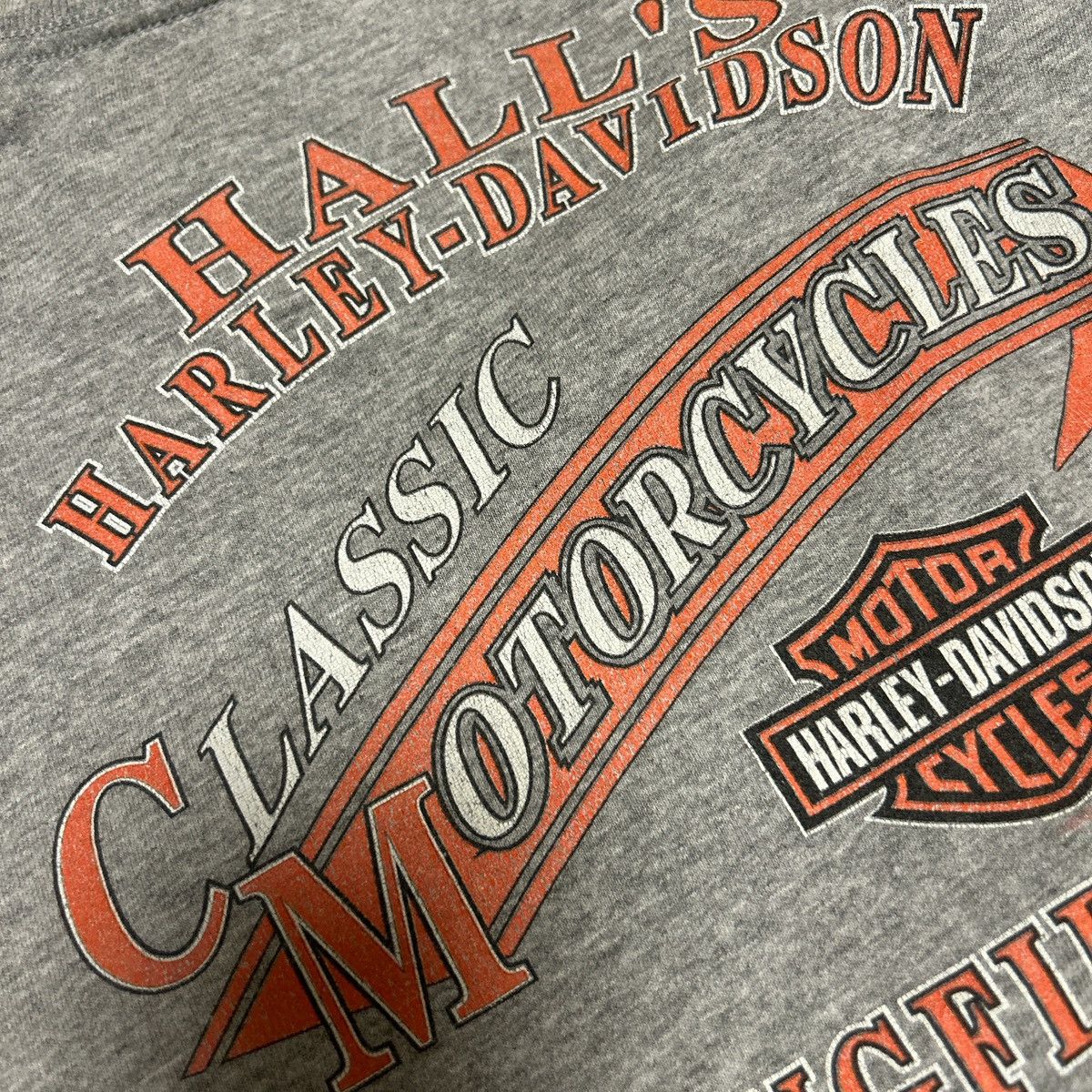 Harley Davidson Grey Harley Davidson Long Sleeve Size US XL / EU 56 / 4 - 3 Thumbnail