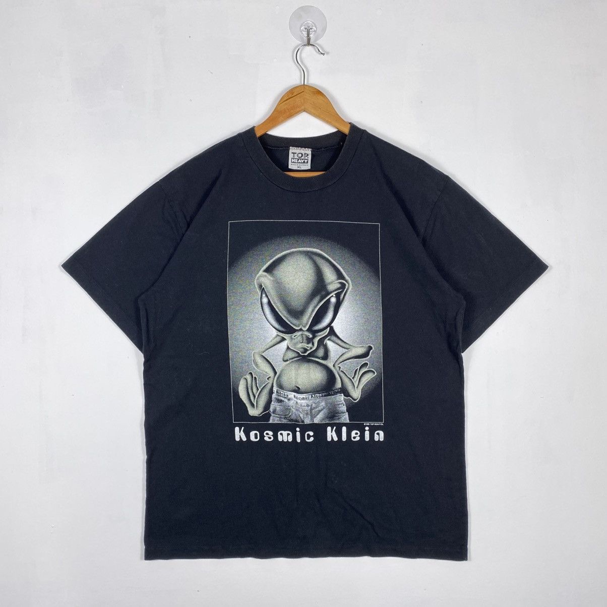 Alien Workshop × Vintage Vintage 90's KOSMIC KLEIN Alien Top Heavy Graphic Tee Size US XL / EU 56 / 4 - 2 Thumbnail