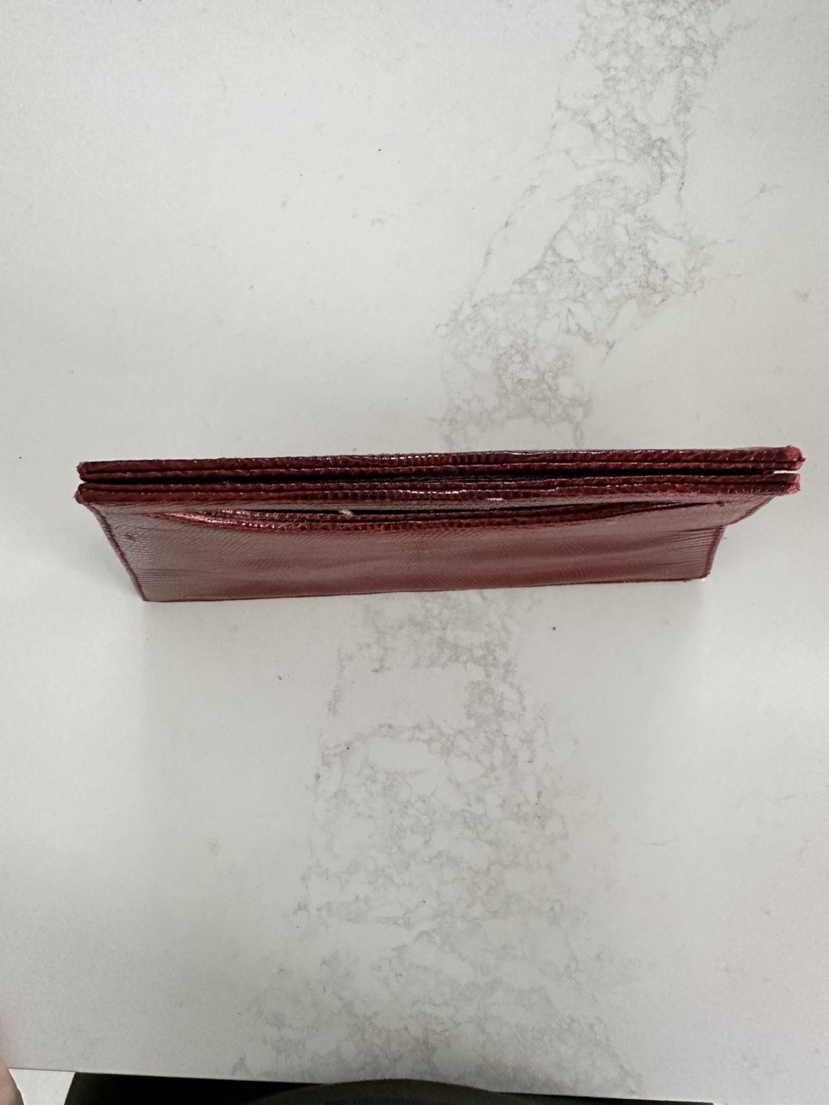 Other Siso made In Italy Handbag Red snakeskin Leather VINTAGE Size ONE SIZE - 3 Thumbnail