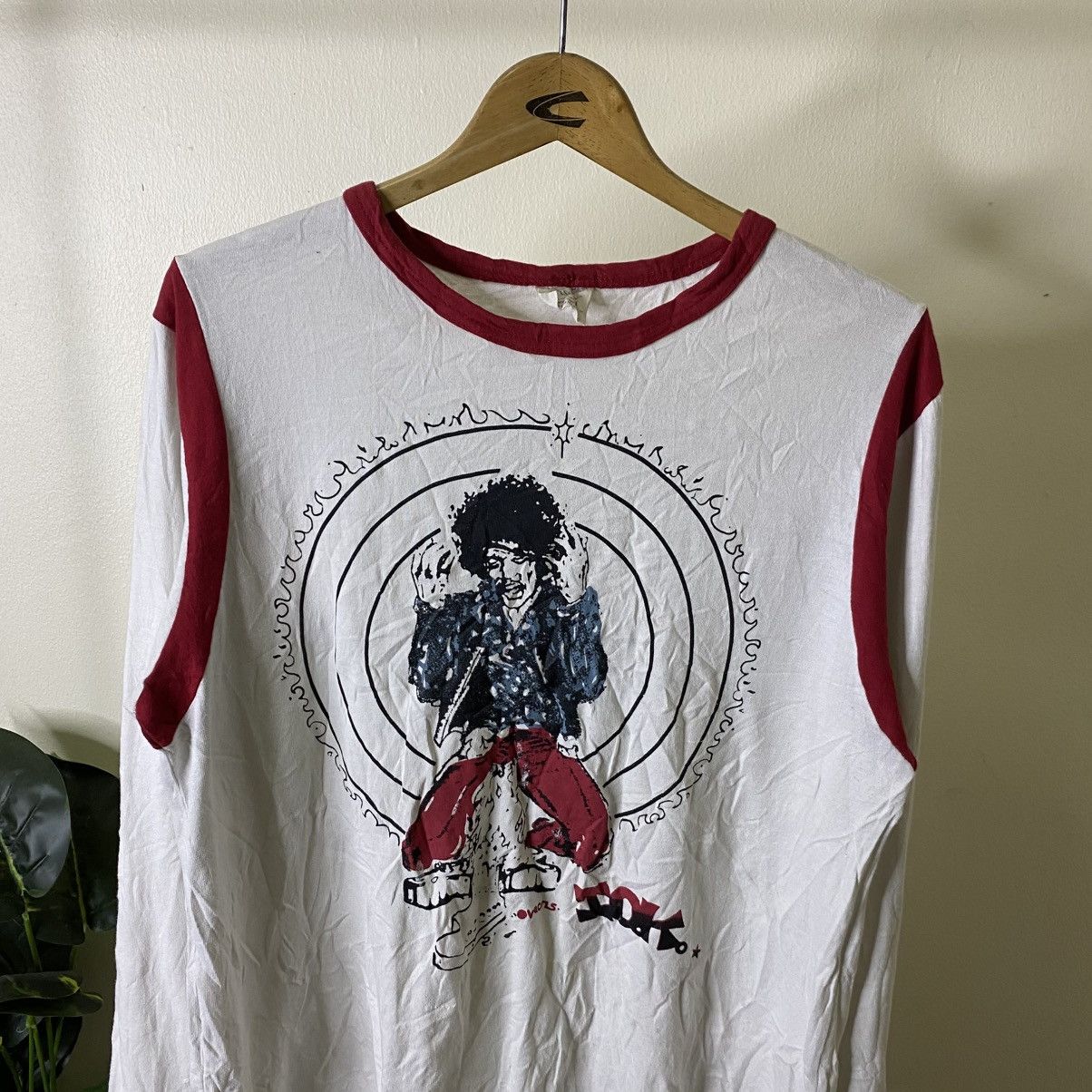 Jimi Hendrix Vintage Y2K Jimi Hendrix x Massam Collaboration LS T Shirt Size US L / EU 52-54 / 3 - 2 Thumbnail