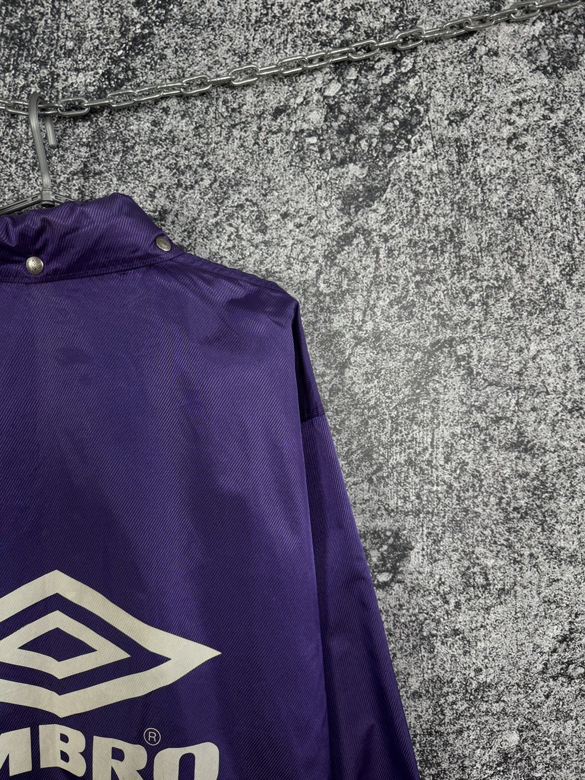 Umbro UMBRO Pro Training Vintage 90s Rain Jacket Windbreaker Sz M Size US M / EU 48-50 / 2 - 18 Thumbnail