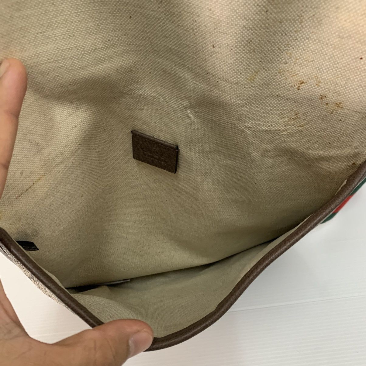 Gucci GUCCI GG MONOGRAM SLING BAG PRE-OWNED Size ONE SIZE - 15 Thumbnail