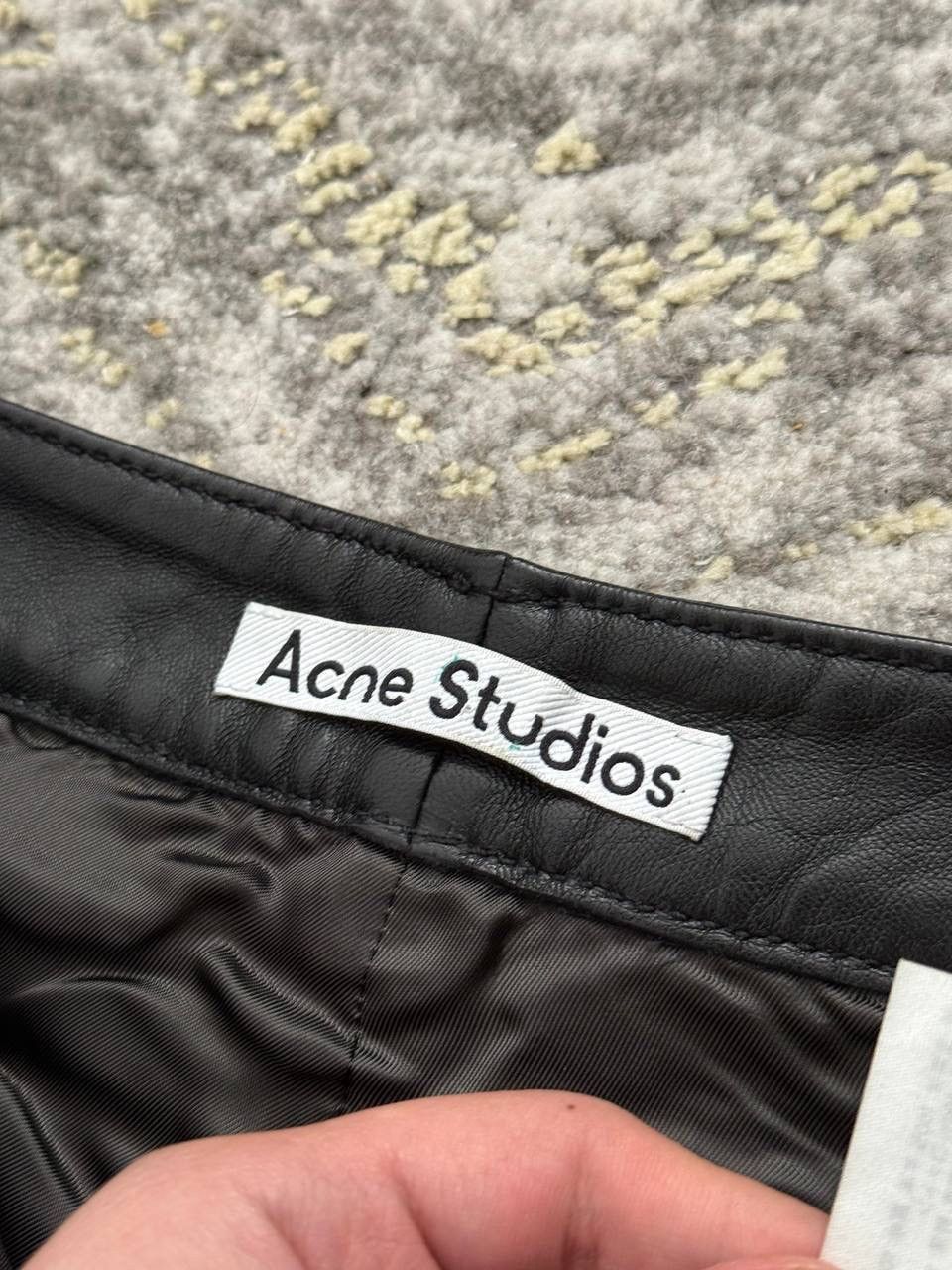 Acne Studios Acne Studios Archive 5-Pocket Leather Trousers Size 34" / US 12 / IT 48 - 7 Thumbnail