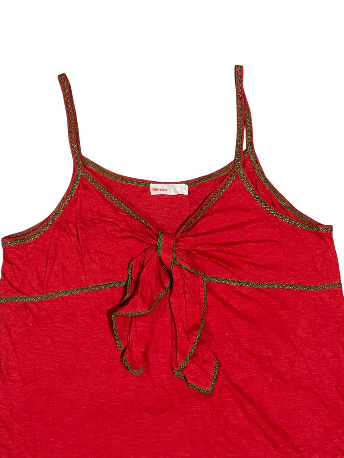 Issey Miyake Issey Miyake Ne Net Tie Tank Tops Size M / US 6-8 / IT 42-44 - 5 Thumbnail
