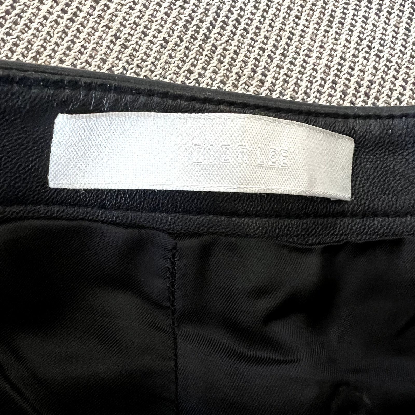 Dion Lee Dion Lee leather panelled flared pants black size XS 2 Size 24" / US 00 / IT 34 - 5 Thumbnail
