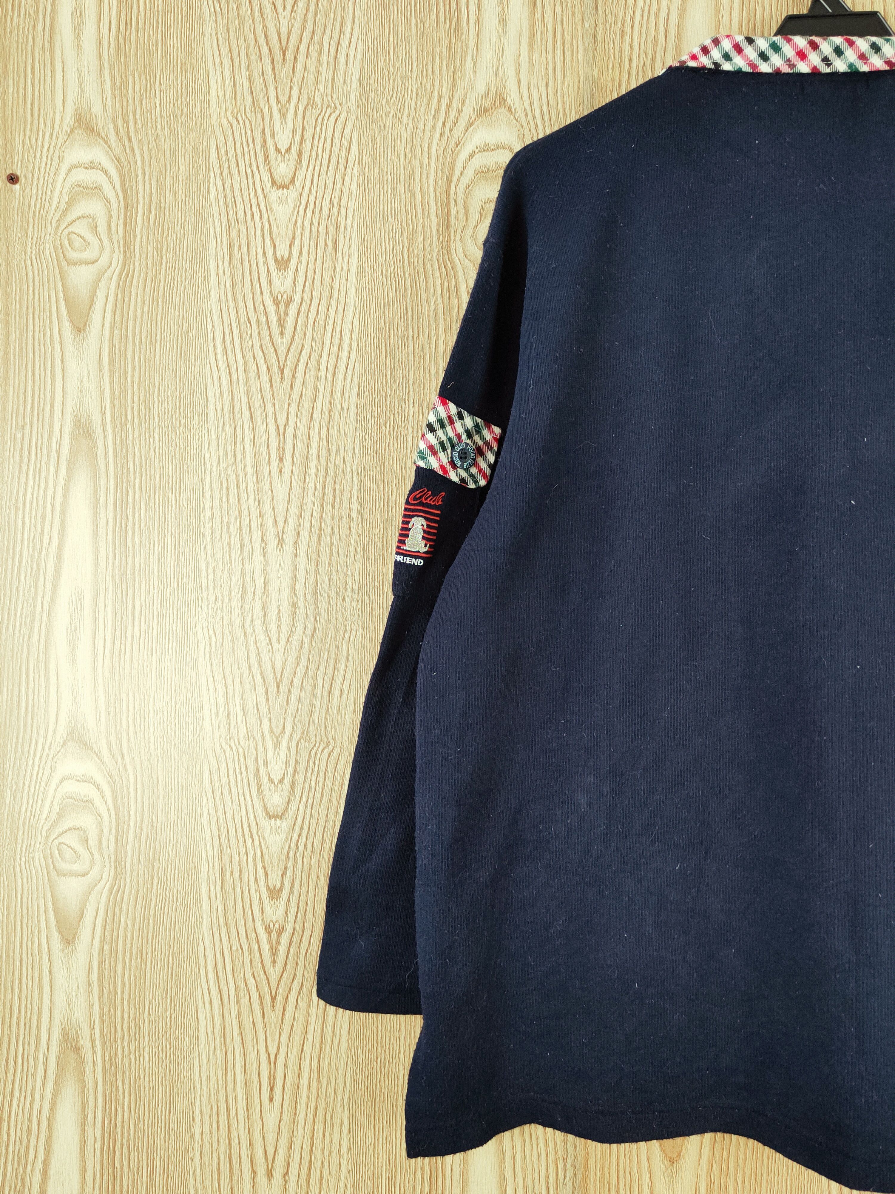 Japanese Brand × Vintage Very Rare Arabis Navy Racia Club Sweatshirts Size US L / EU 52-54 / 3 - 12 Thumbnail