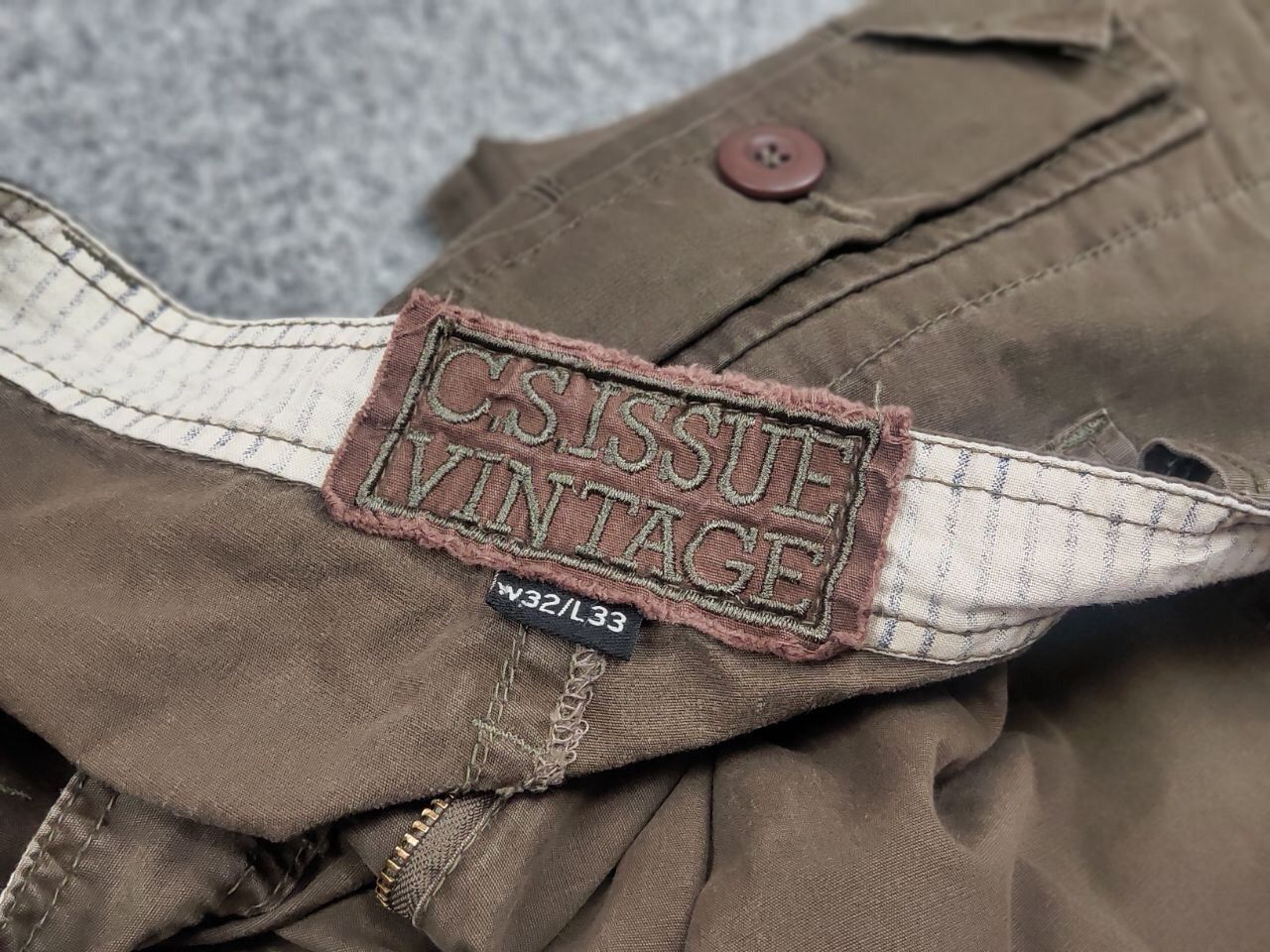Japanese Brand Vintage Japanese Baggy Multi pocket Cargo Pants Y2K Style Size US 32 / EU 48 - 15 Thumbnail